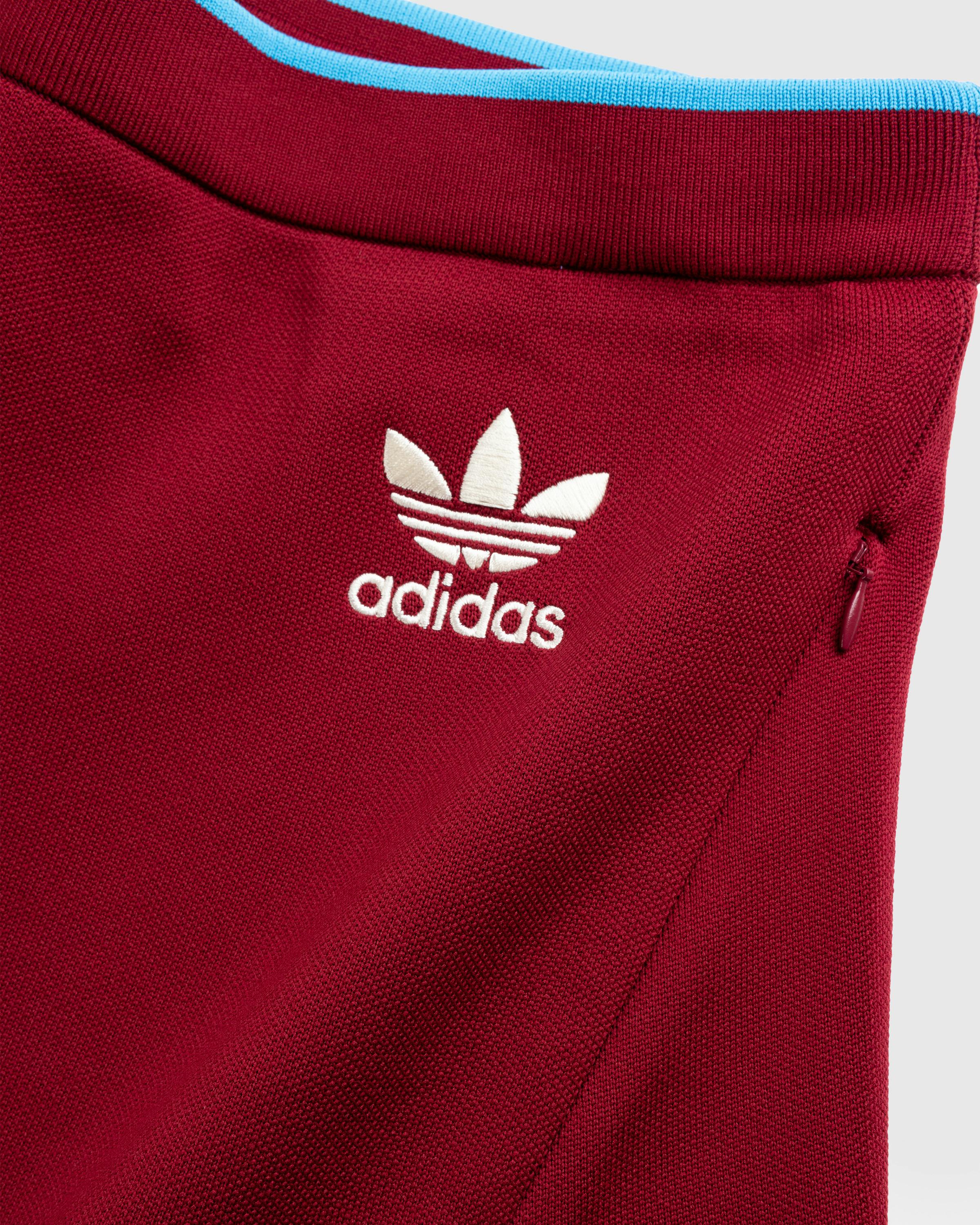 Adidas x Wales Bonner – W Knit Skirt Burgundy - Midi - Red - Image 5