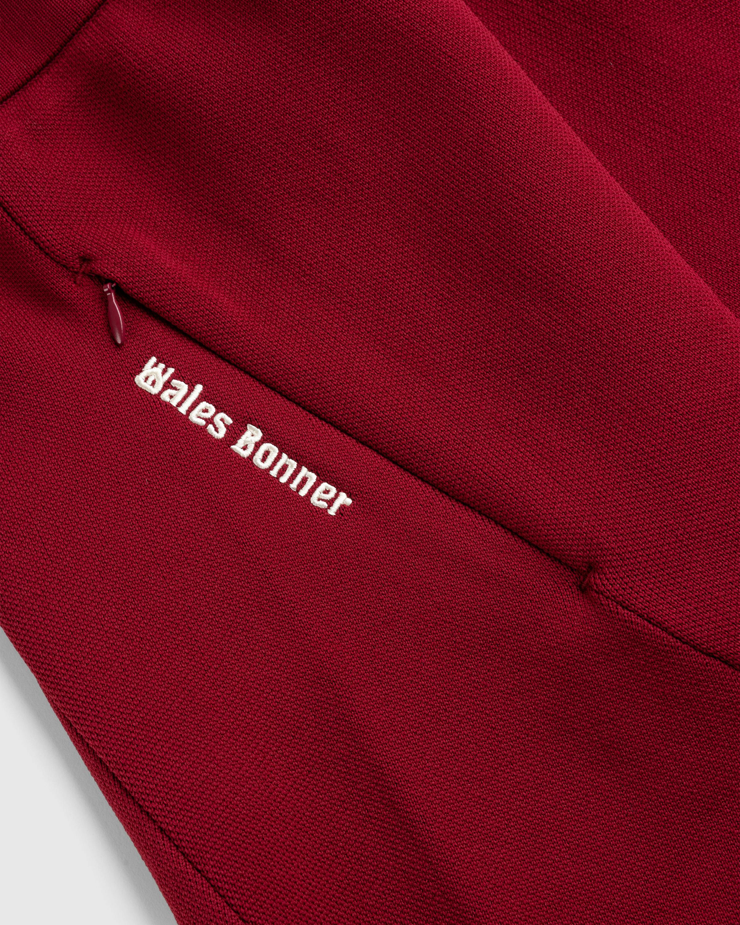 Adidas x Wales Bonner – W Knit Skirt Burgundy - Midi - Red - Image 4