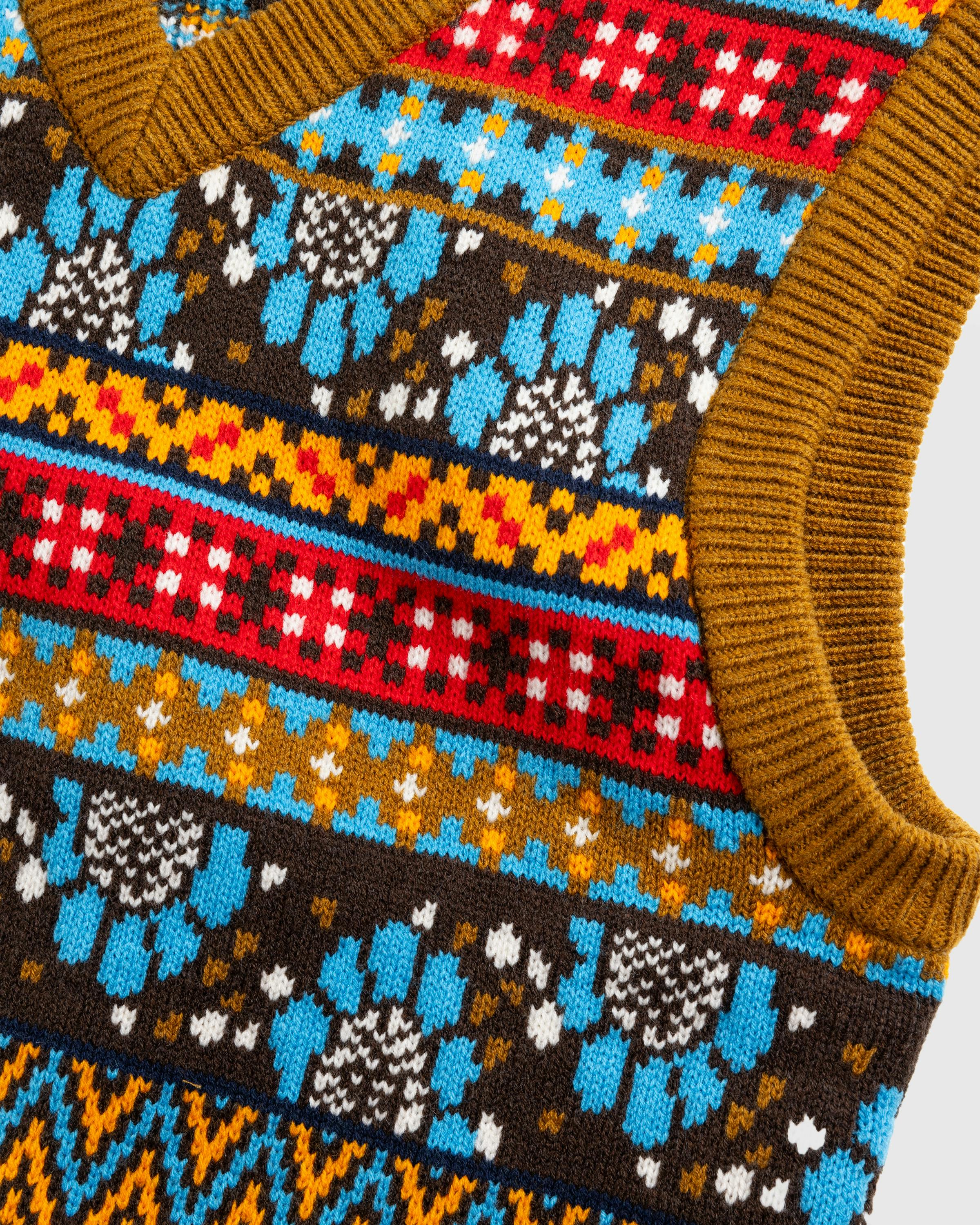 Adidas x Wales Bonner – Knit Vest Multi - Gilets - Multi - Image 4