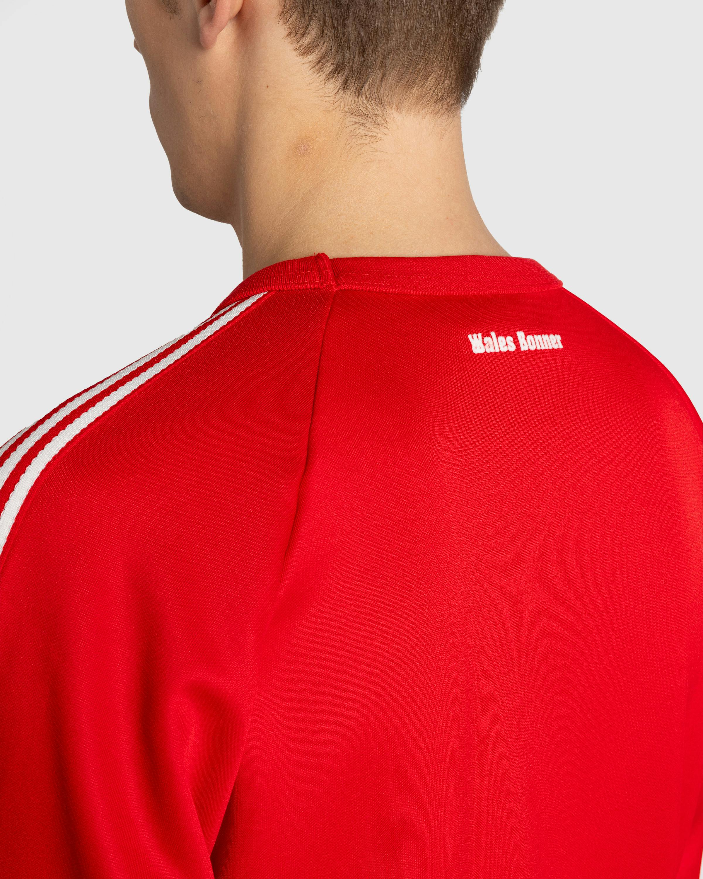 Adidas x Wales Bonner – Nylon Crew Red - Sweatshirts - Red - Image 3