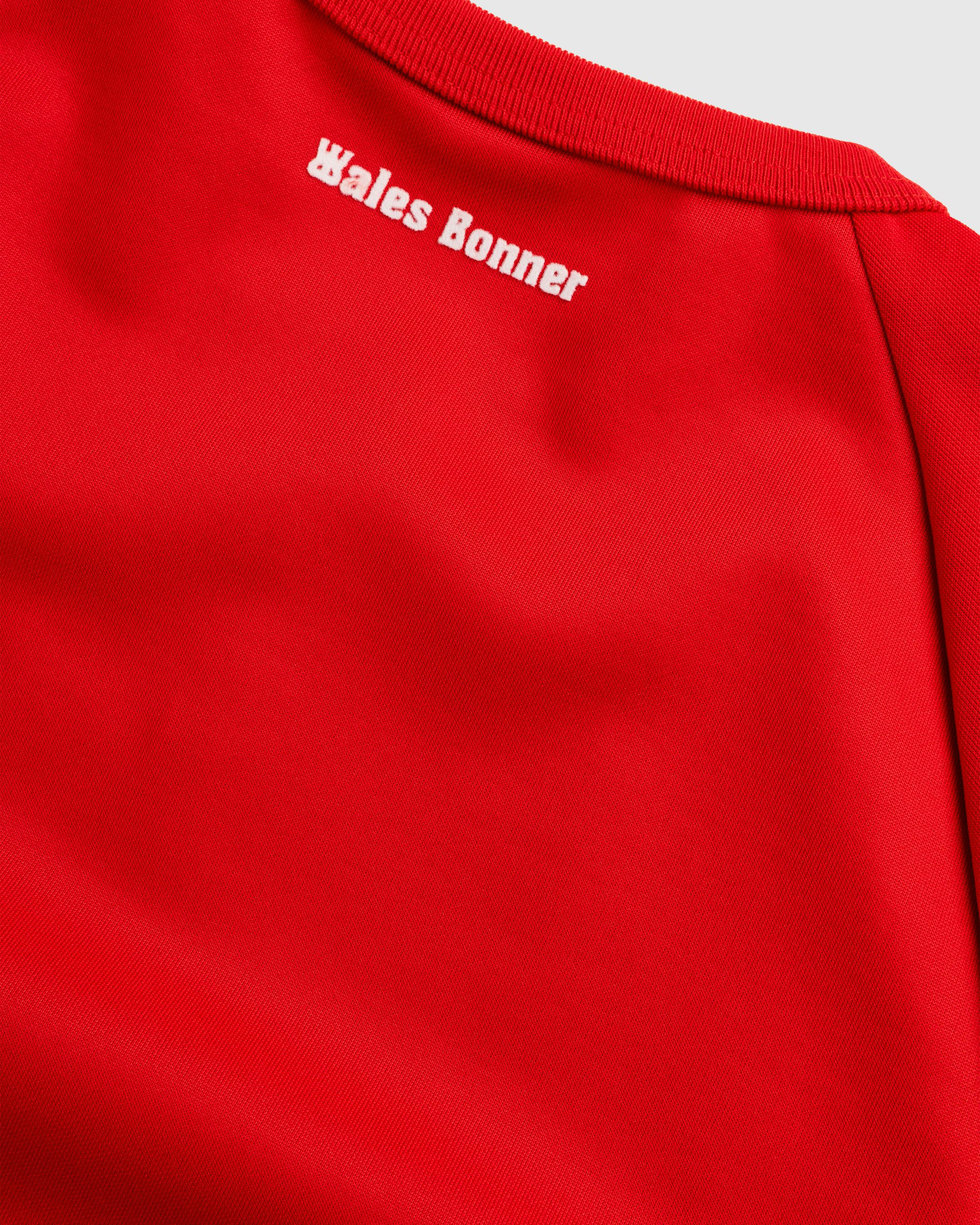 Adidas x Wales Bonner – Nylon Crew Red - Sweatshirts - Red - Image 9