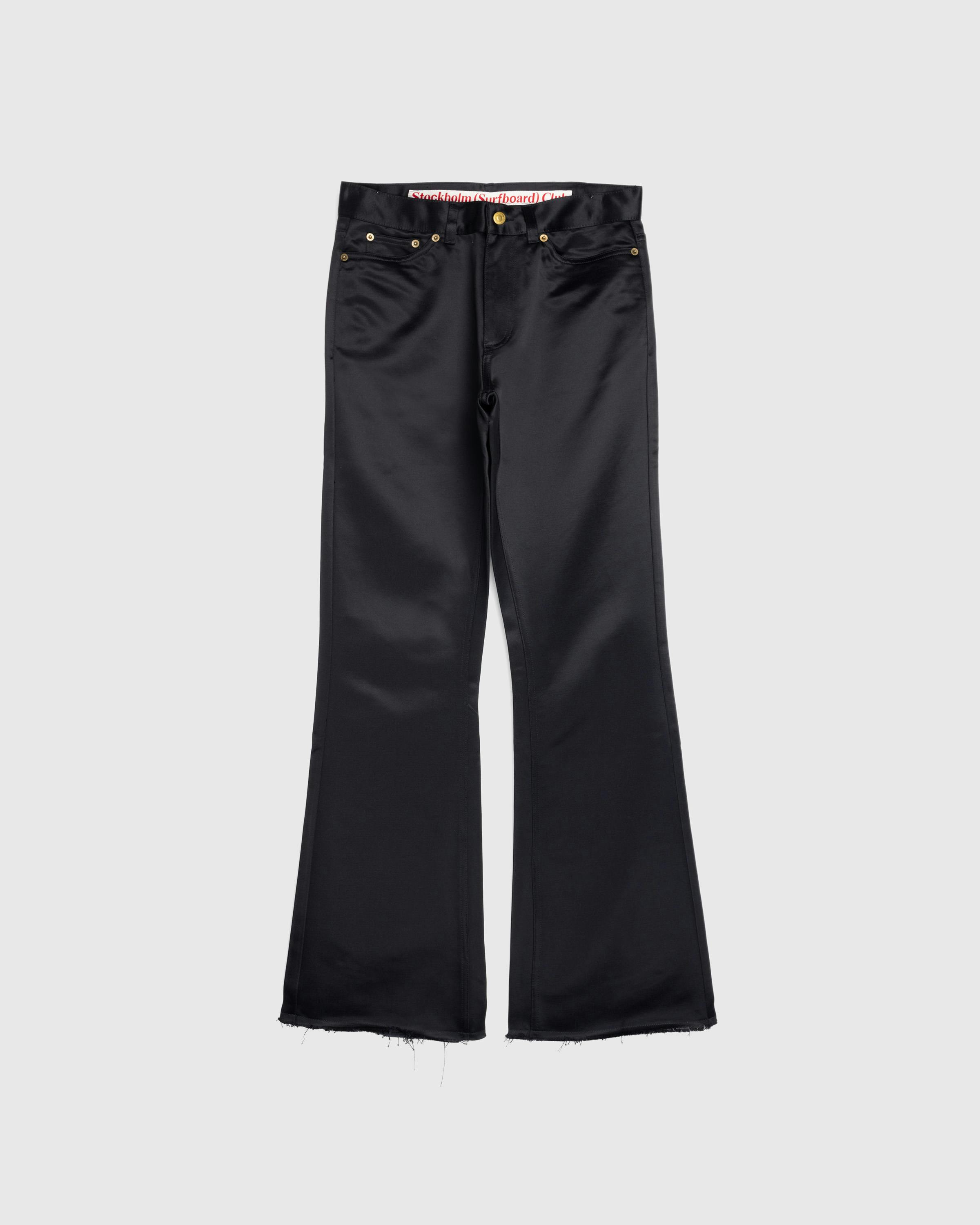 Stockholm Surfboard Club – Fog Pants Black - Chinos - Black - Image 1