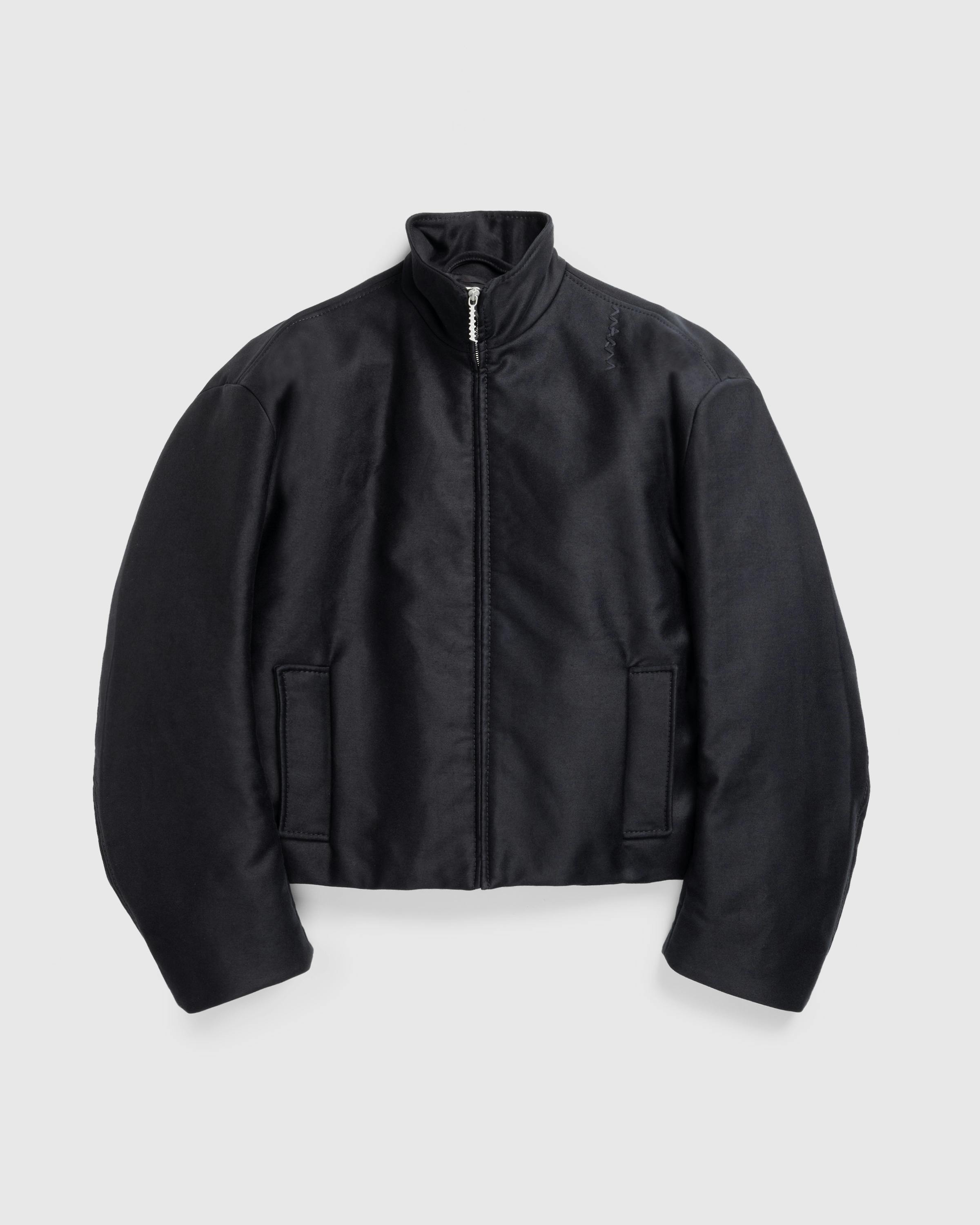 Marni – Full-Zip Jacket Black - Bomber Jackets - Black - Image 1