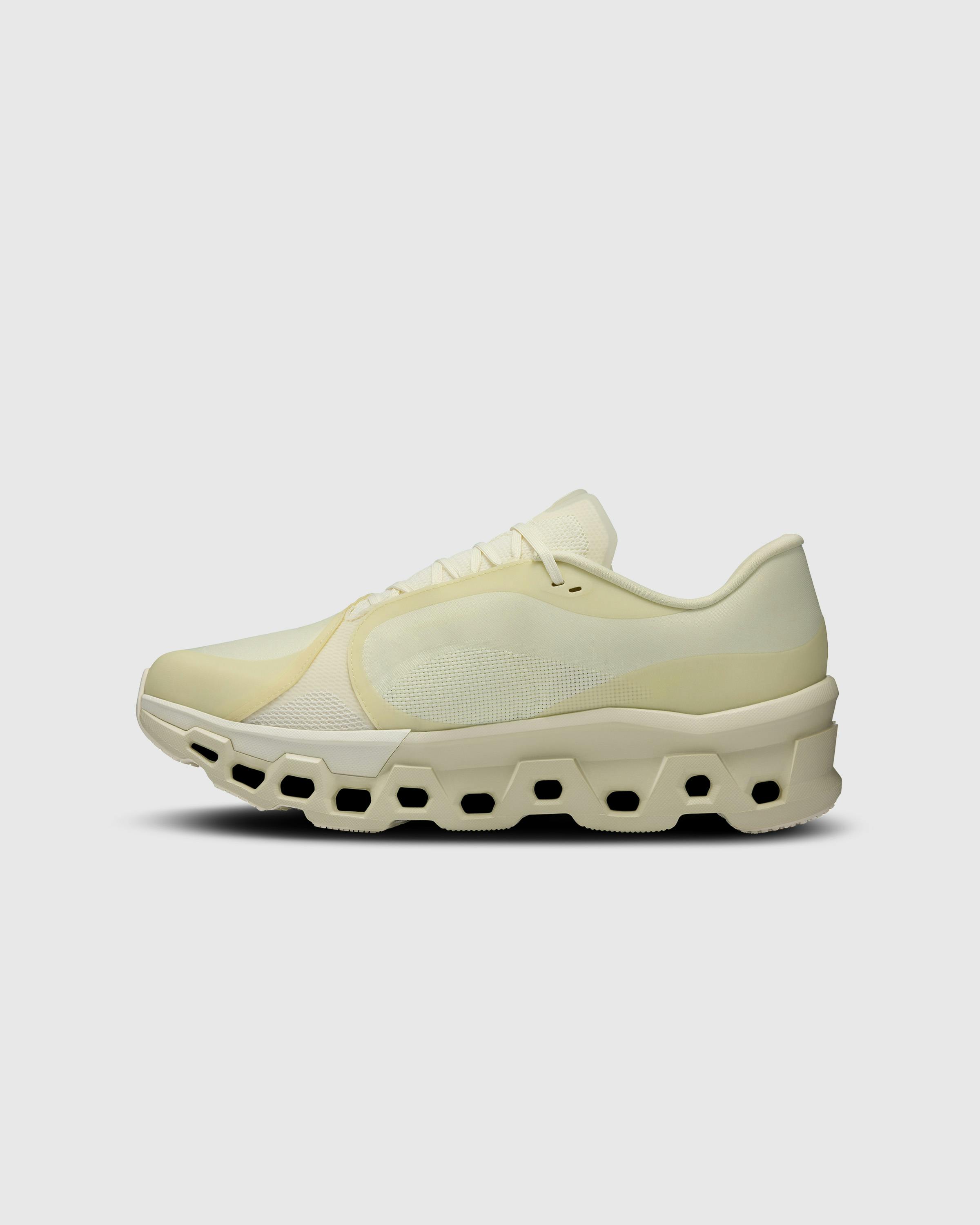 On x Post Archive Faction (PAF) – Cloudmonster 2 PAF Seedling/White - Low Top Sneakers - Yellow - Image 2