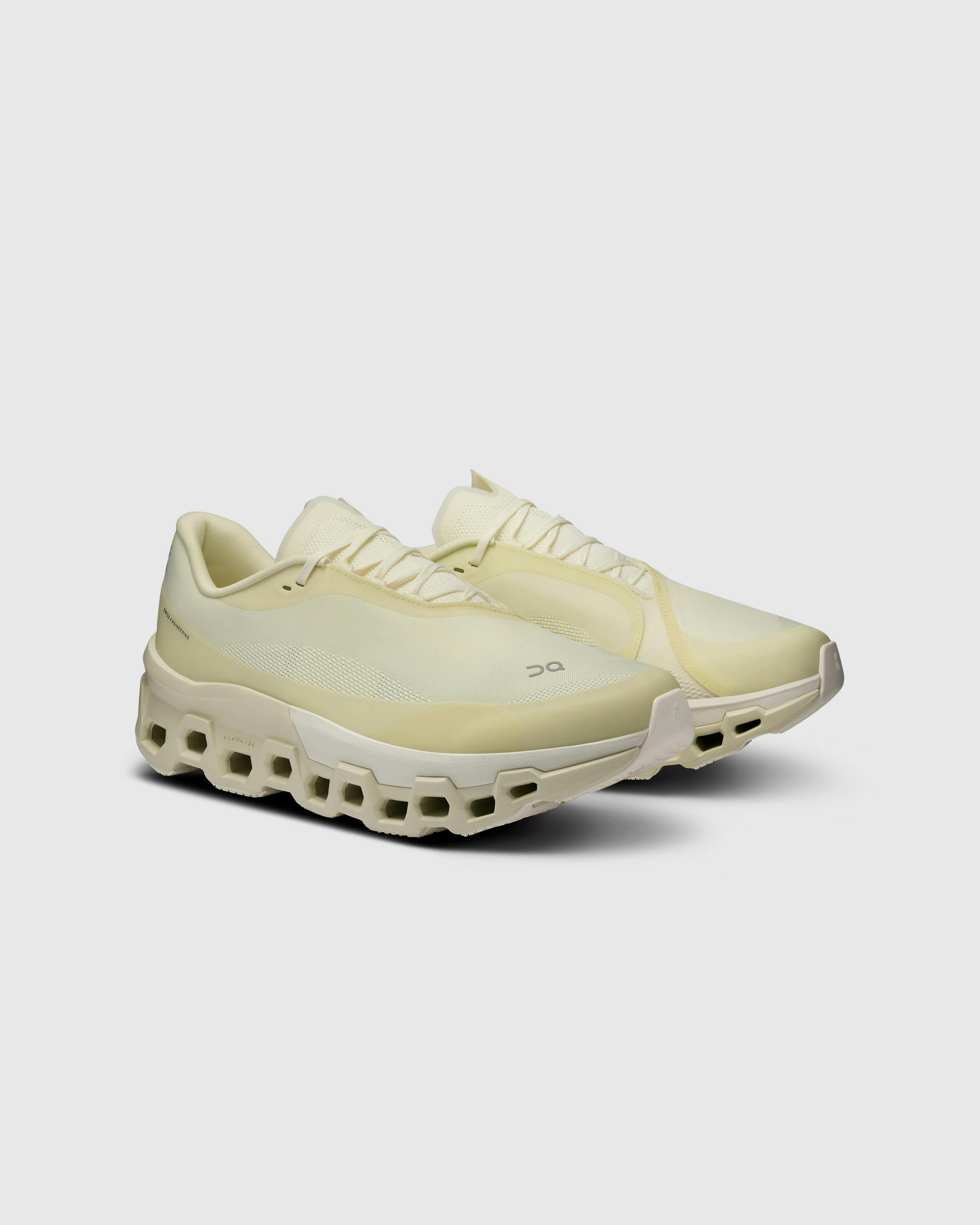 On x Post Archive Faction (PAF) – Cloudmonster 2 PAF Seedling/White - Low Top Sneakers - Yellow - Image 3