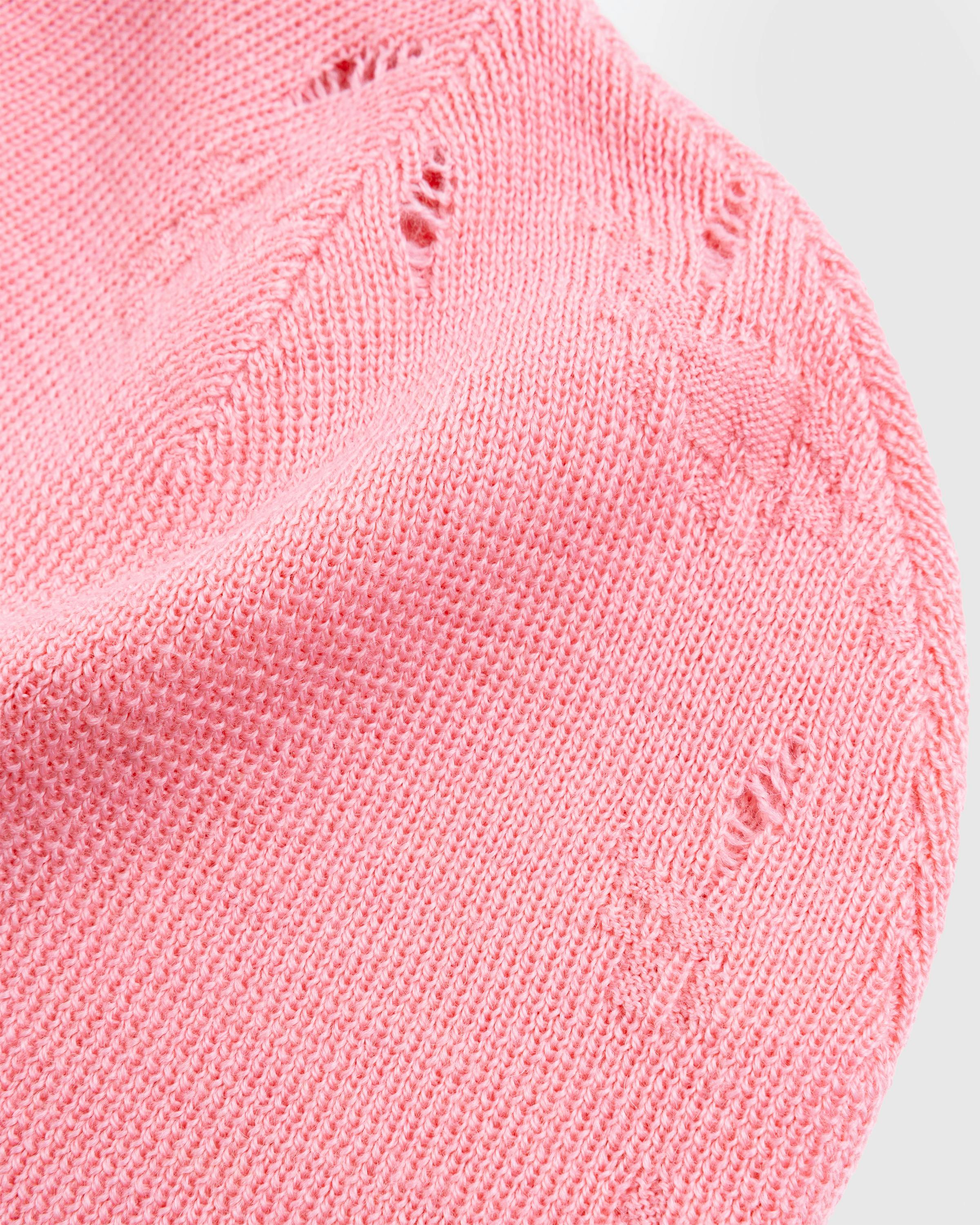 Acne Studios – Logo Beanie Pink - Caps - Pink - Image 4