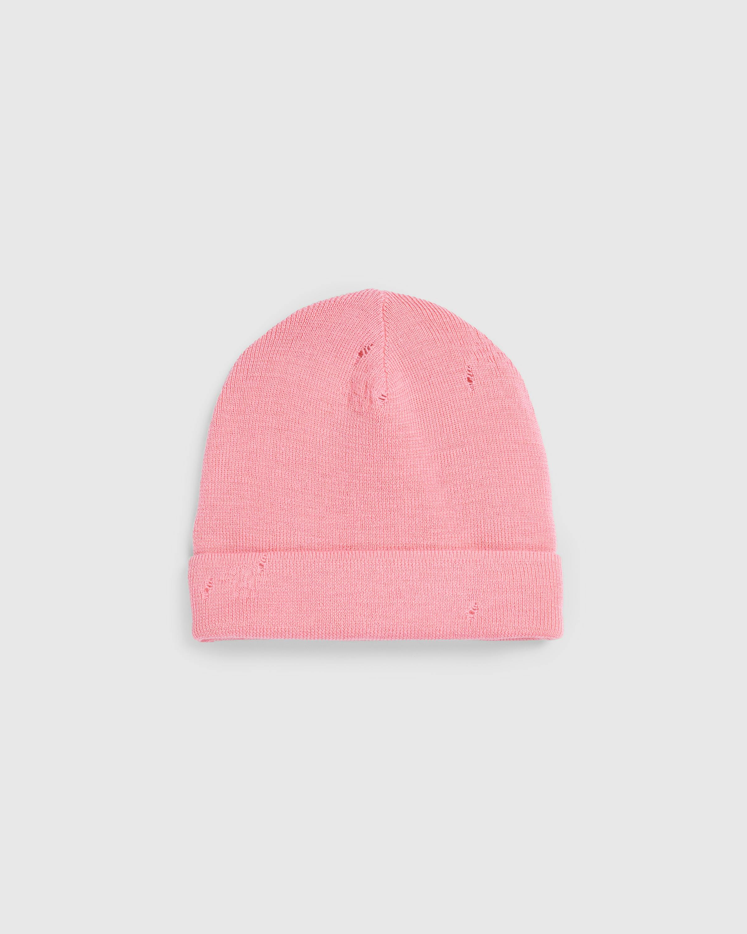 Acne Studios – Logo Beanie Pink - Caps - Pink - Image 2