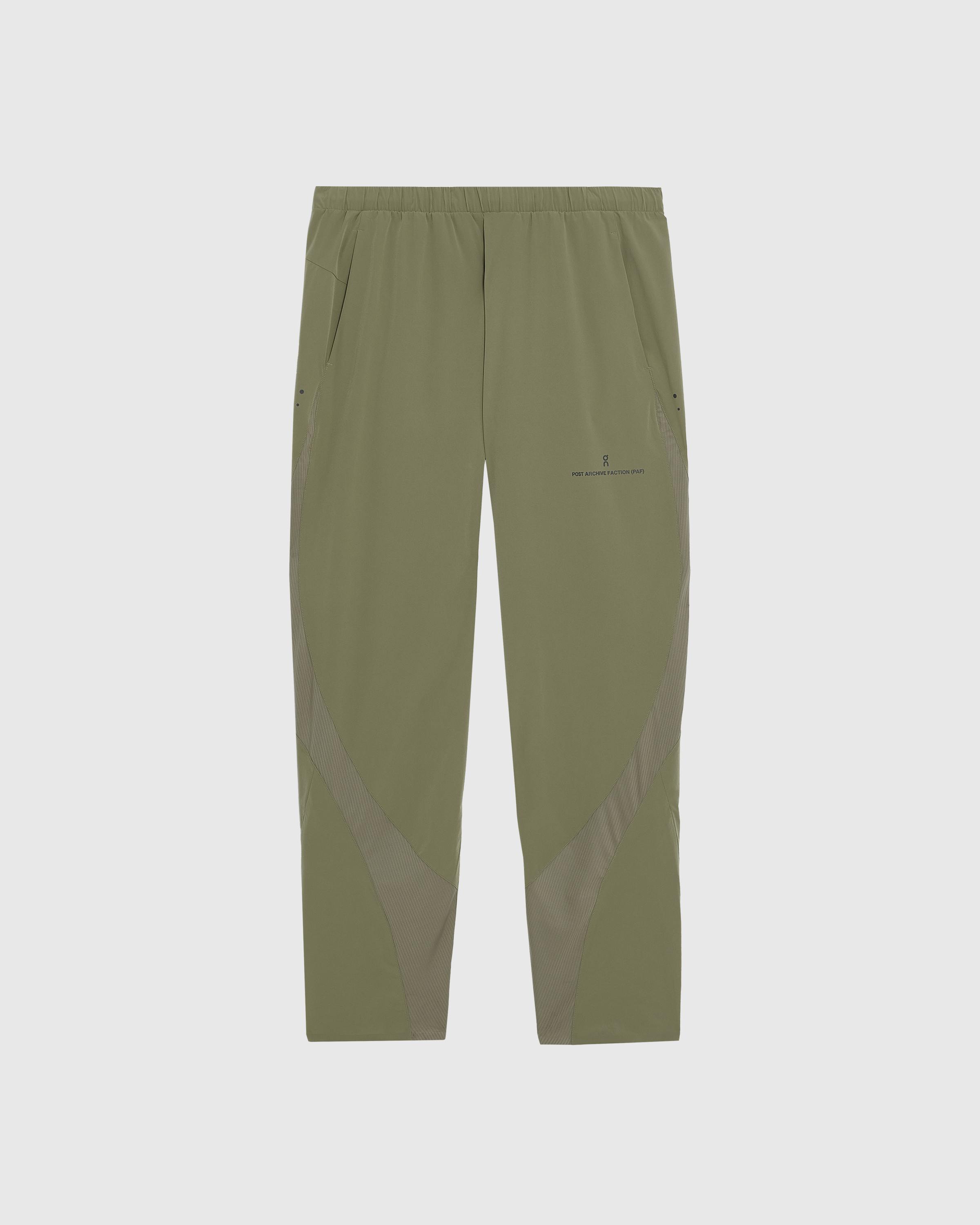 On x Post Archive Faction (PAF) – Running Pants PAF Aloe - Active Pants - Green - Image 1