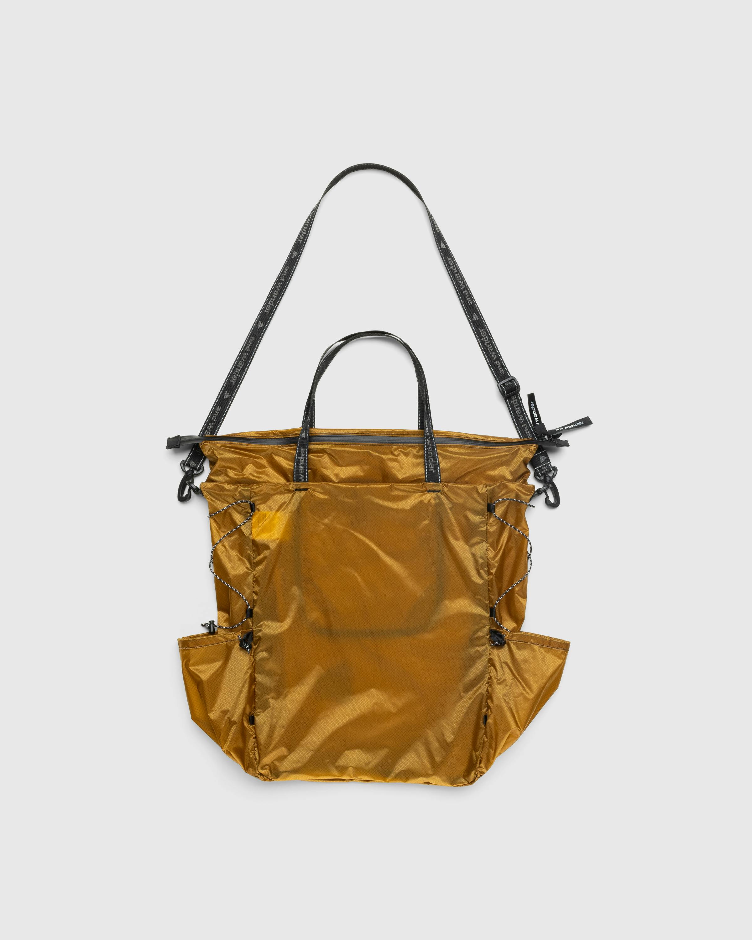 And Wander – Sil Tote Bag Yellow - Tote Bags - Yellow - Image 2