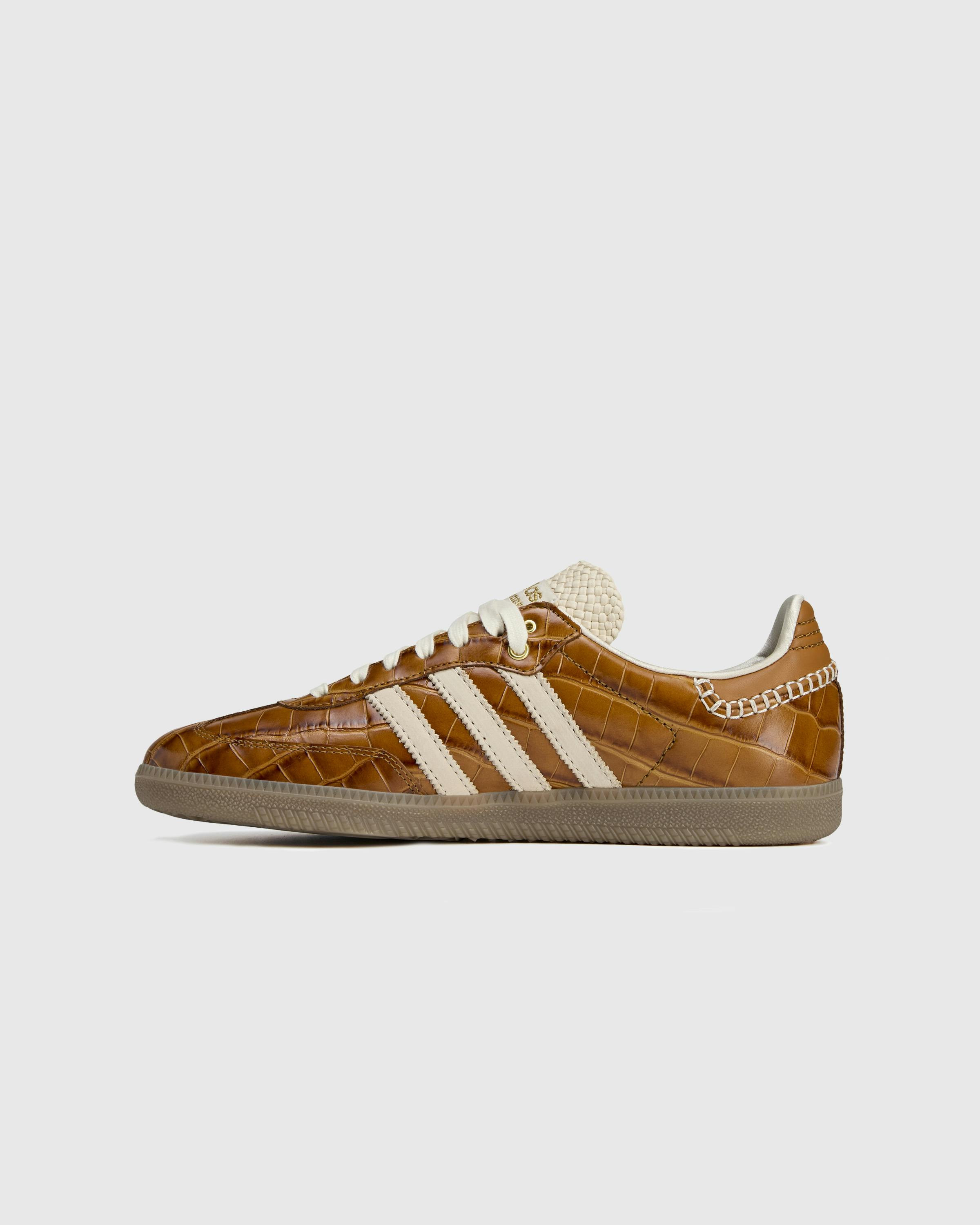 Adidas x Wales Bonner – Samba Brown/White/Gum - Low Top Sneakers - Brown - Image 2