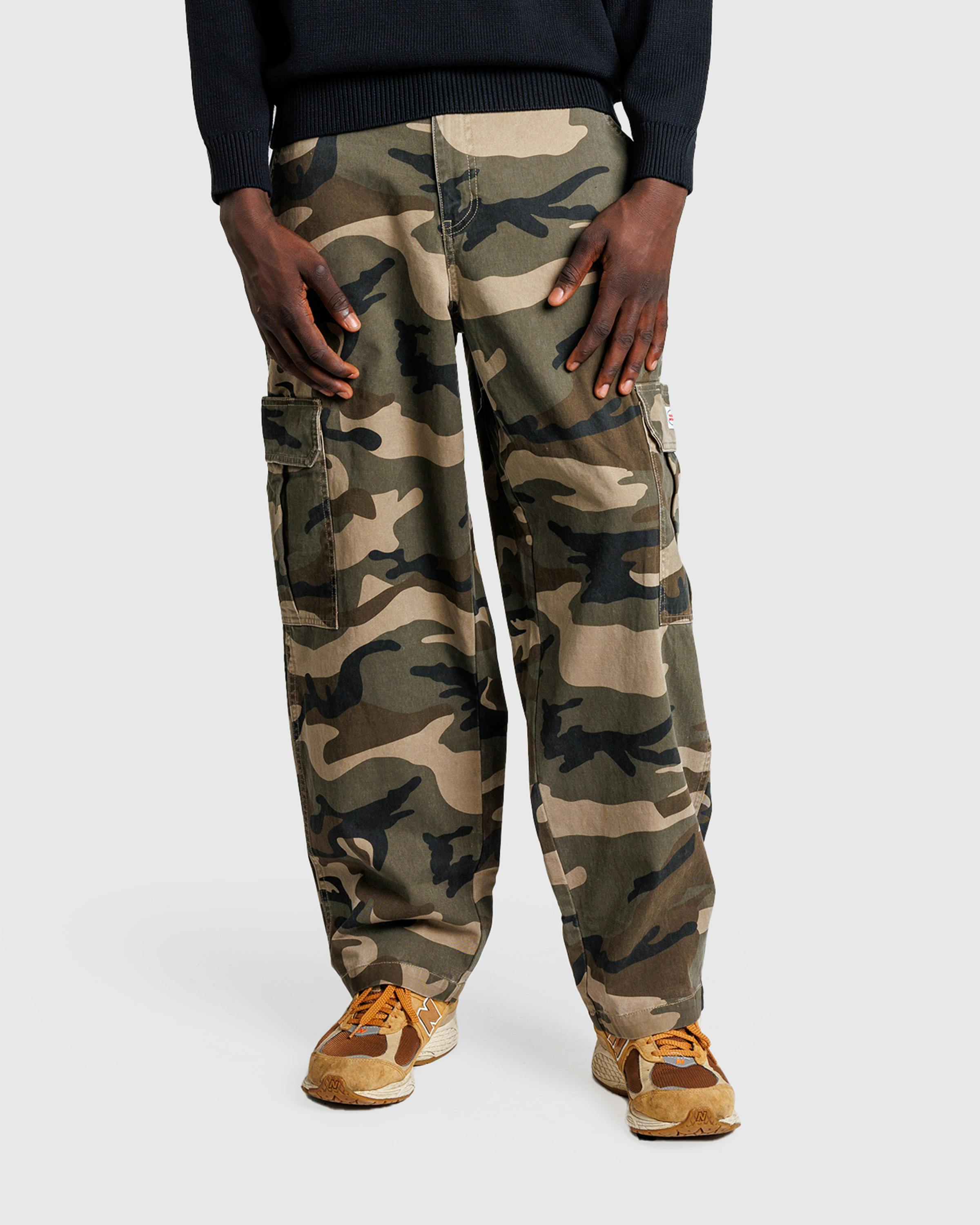 Fucking Awesome – Baggy Cargo Pant Washed Camo - Cargo Pants - Green - Image 2