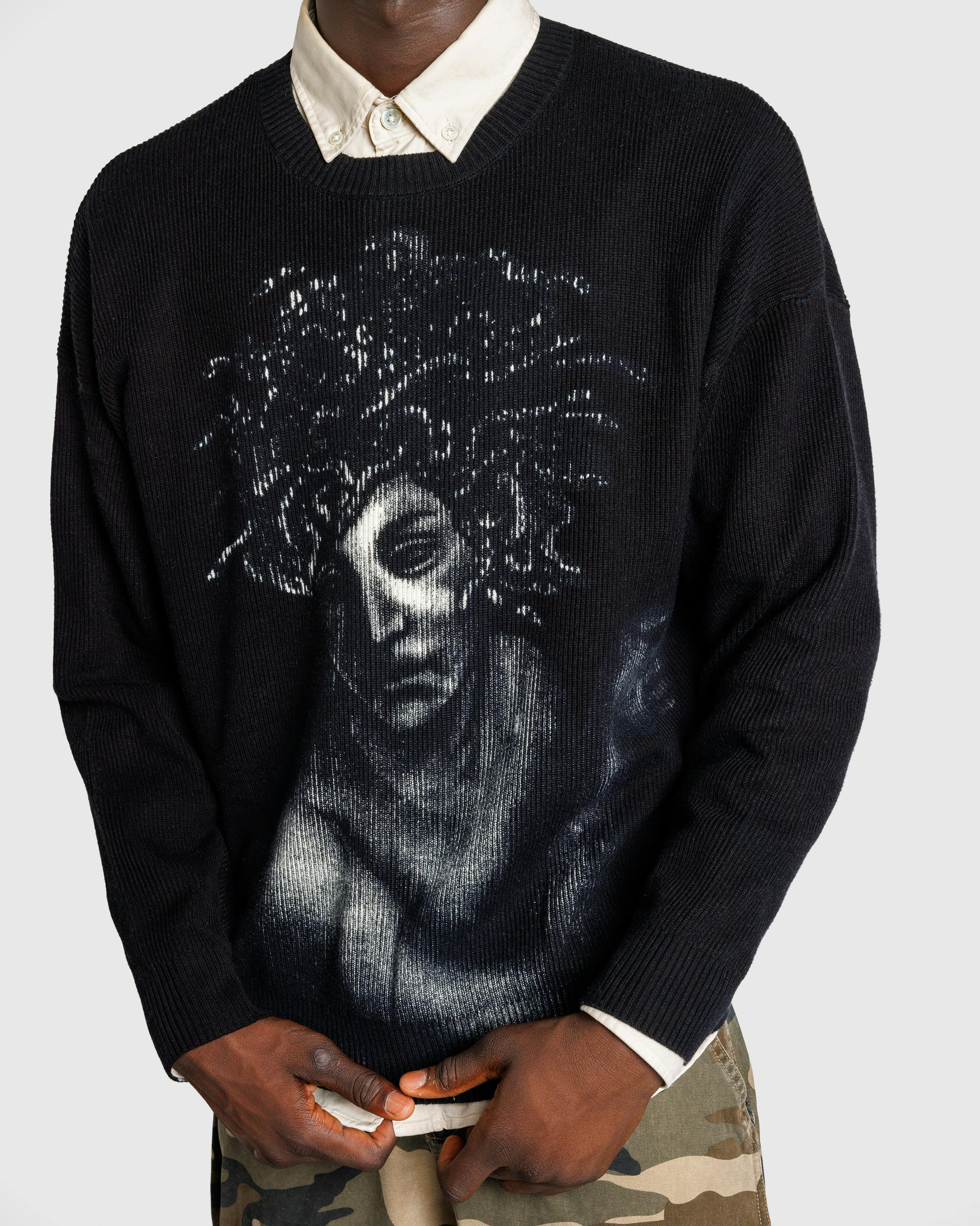 Fucking Awesome – Medusa Sweater Black/Off-White - Crewnecks - Black - Image 5