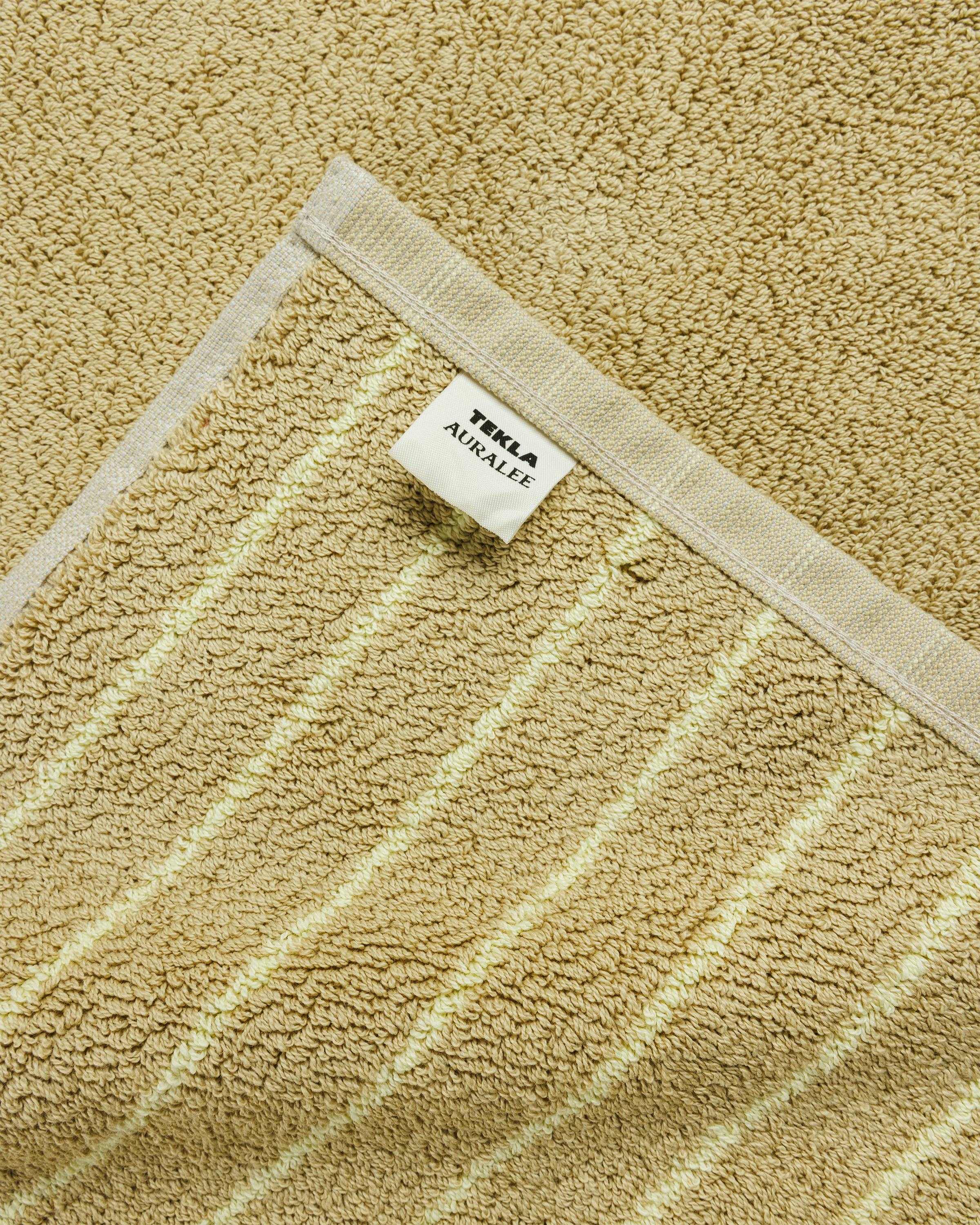 Tekla x Auralee – Bath Mat Khaki Moss | Highsnobiety Shop