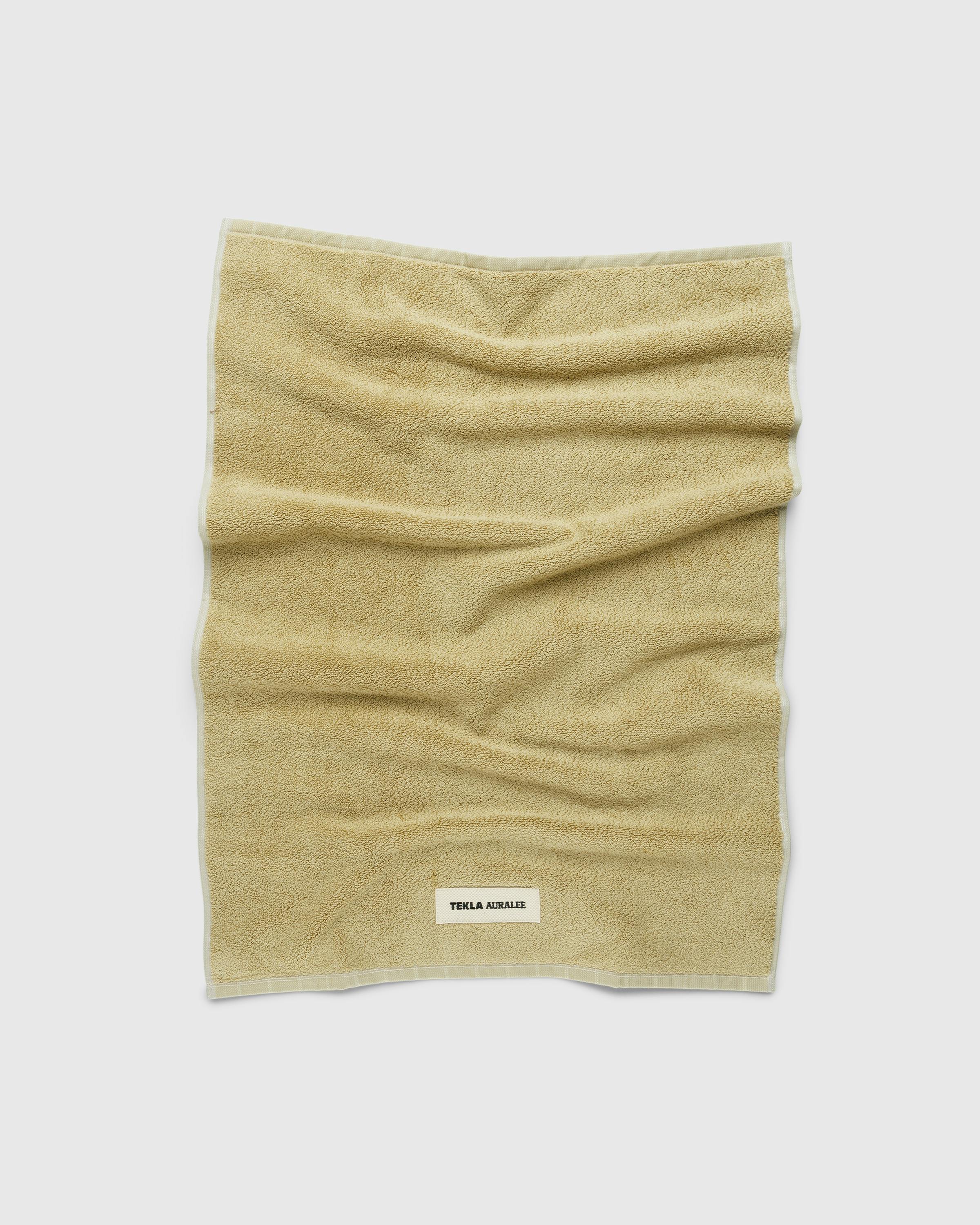 Tekla x Auralee – Bath Mat Khaki Moss - Bathmats - Image 1