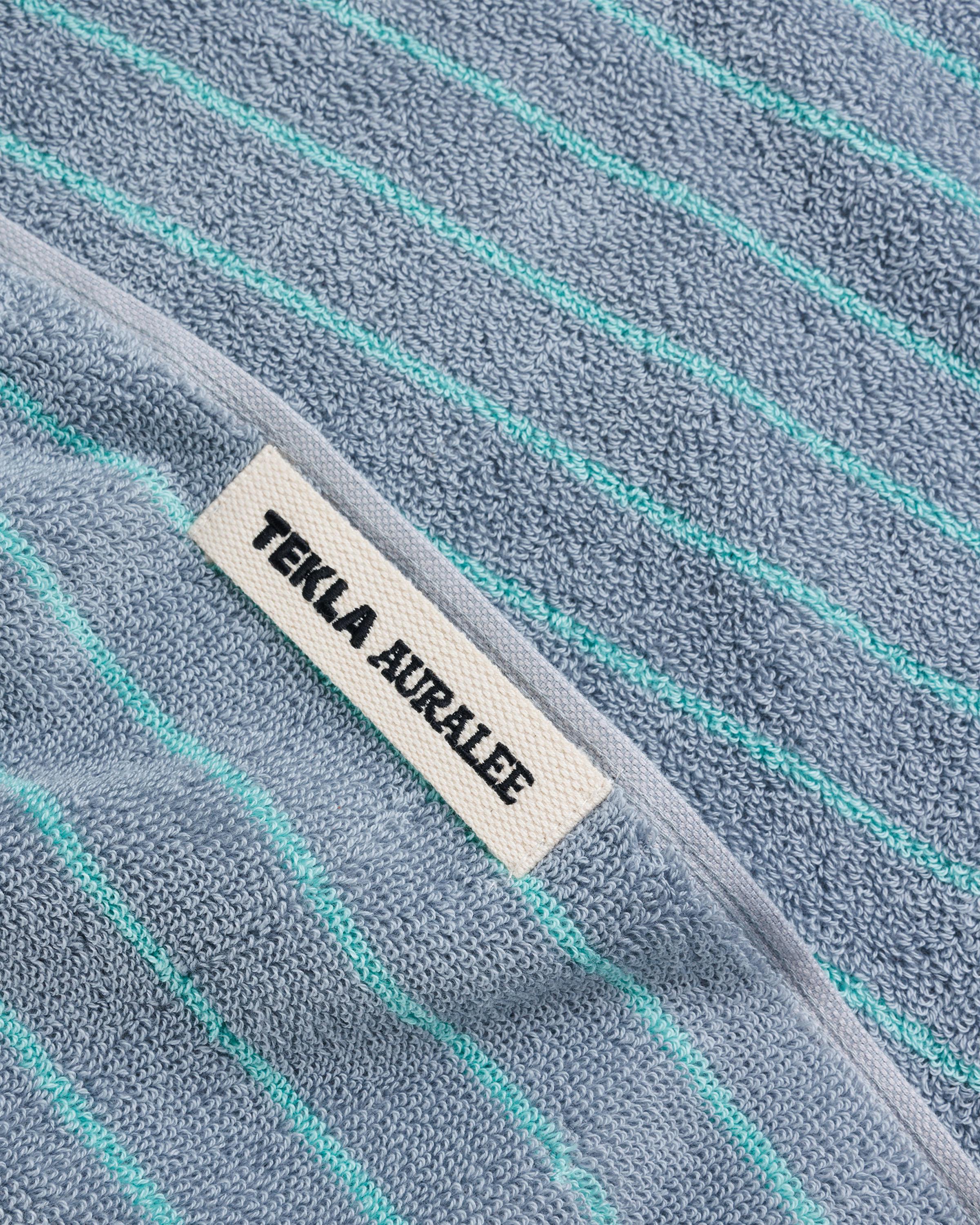 Tekla x Auralee – Hand Towel Mist Stripes - Towels - Image 4