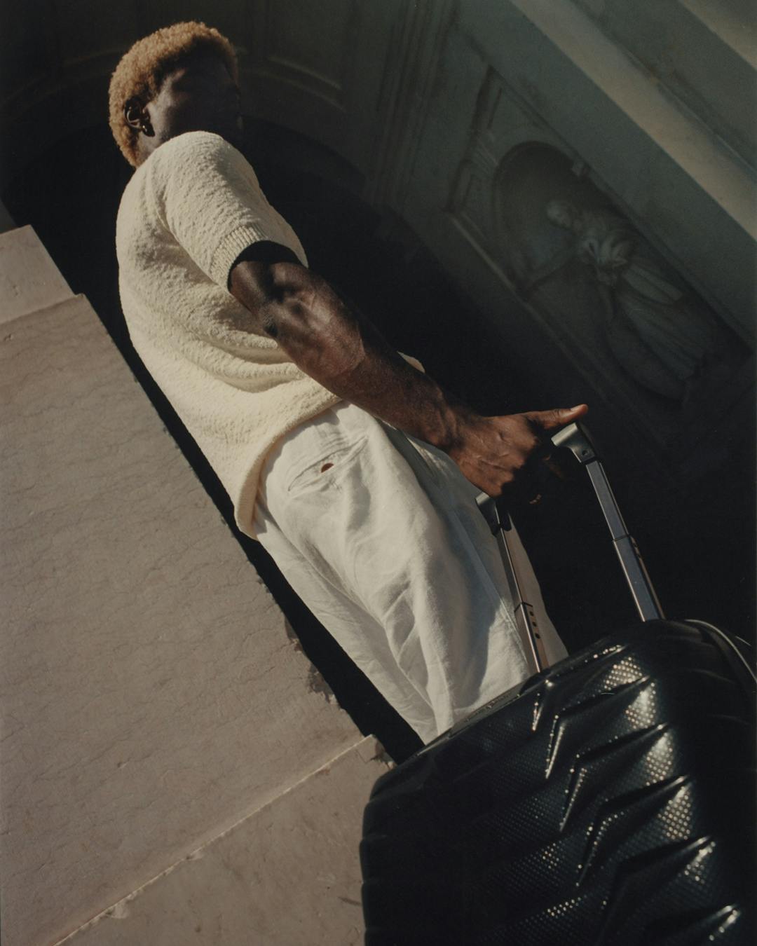 Deon Hinton (@ok.deon) featured in Samsonite editorial