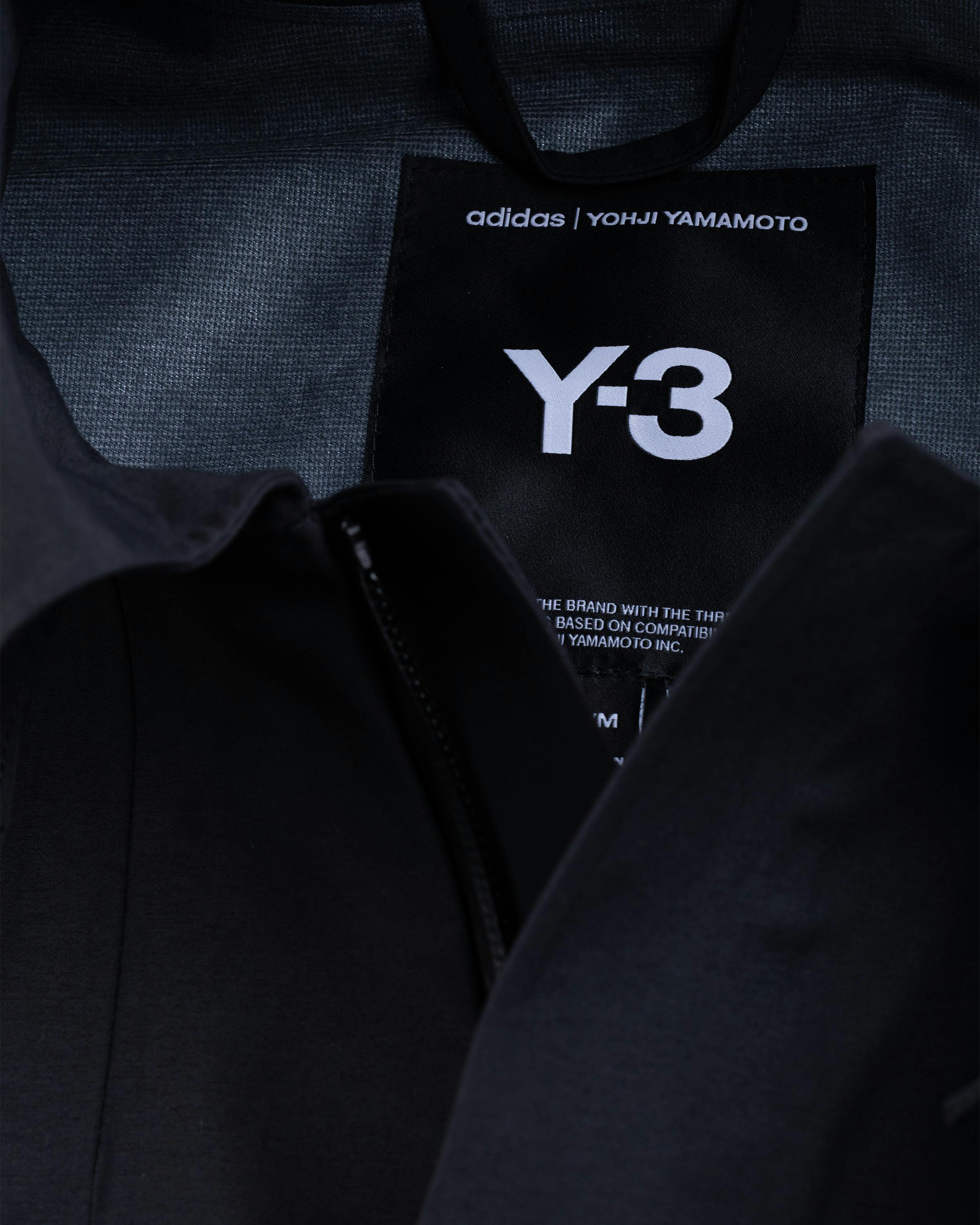 Y-3 – GORE-TEX Hardshell Coat Black - Parka Jackets - Image 8