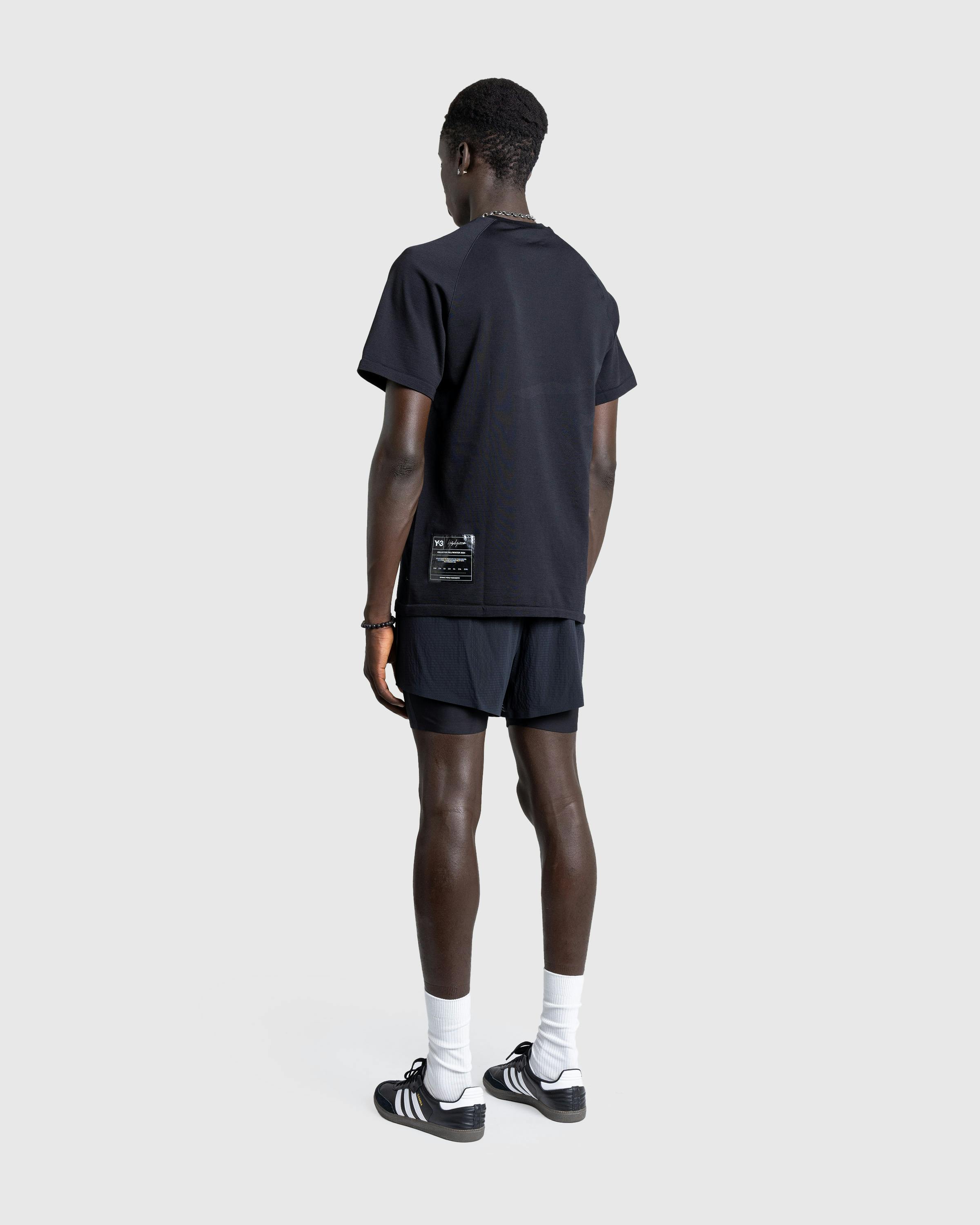 Y-3 – M Running S/S Tee Black - T-Shirts - Image 6