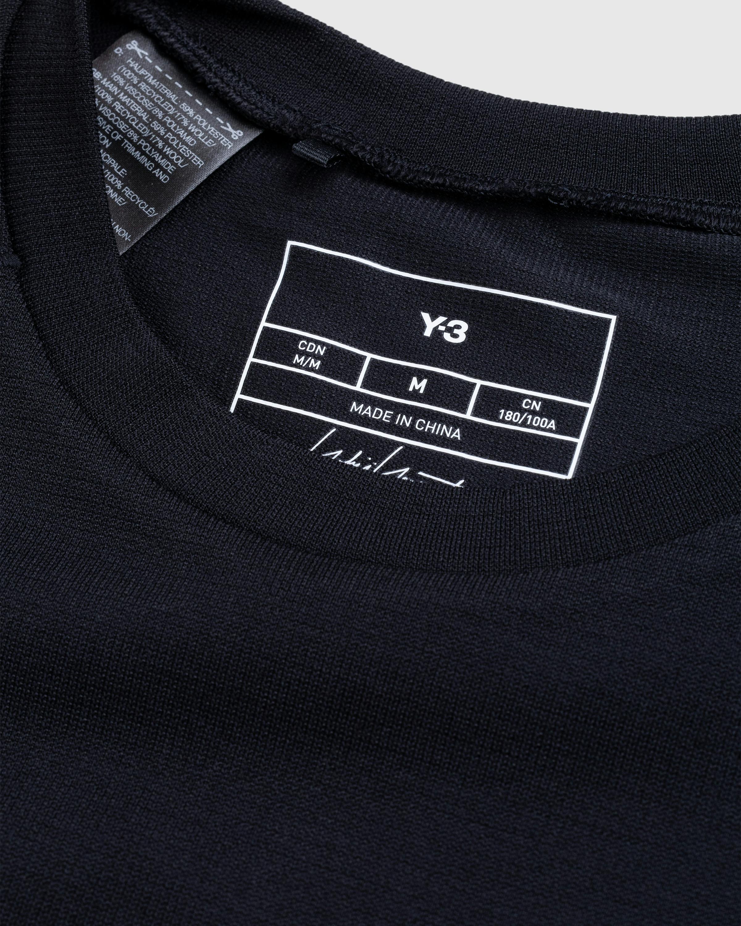 Y-3 – M Running S/S Tee Black - T-Shirts - Image 5