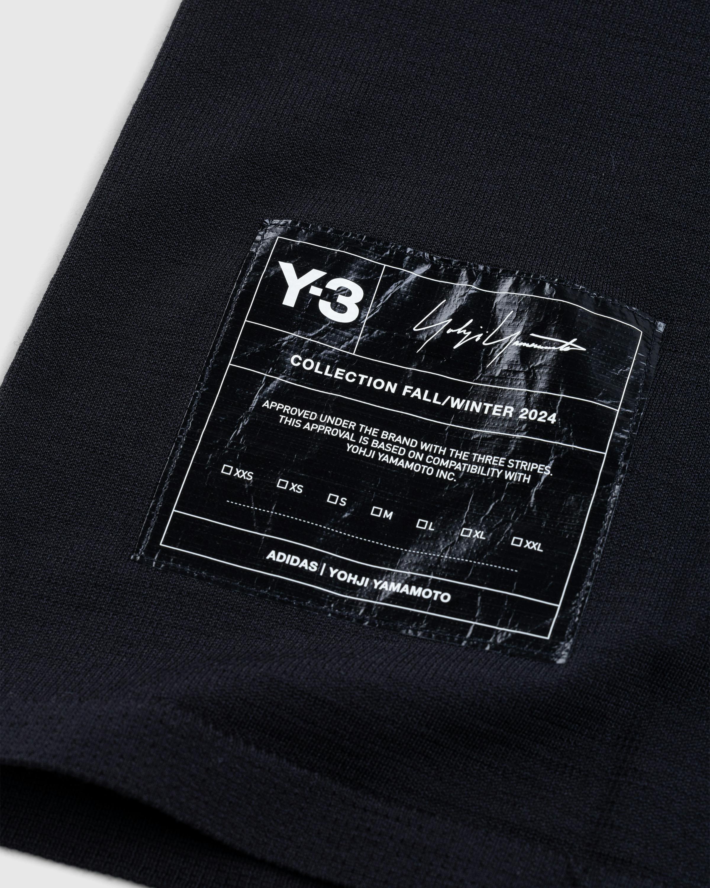 Y-3 – M Running S/S Tee Black - T-Shirts - Image 7