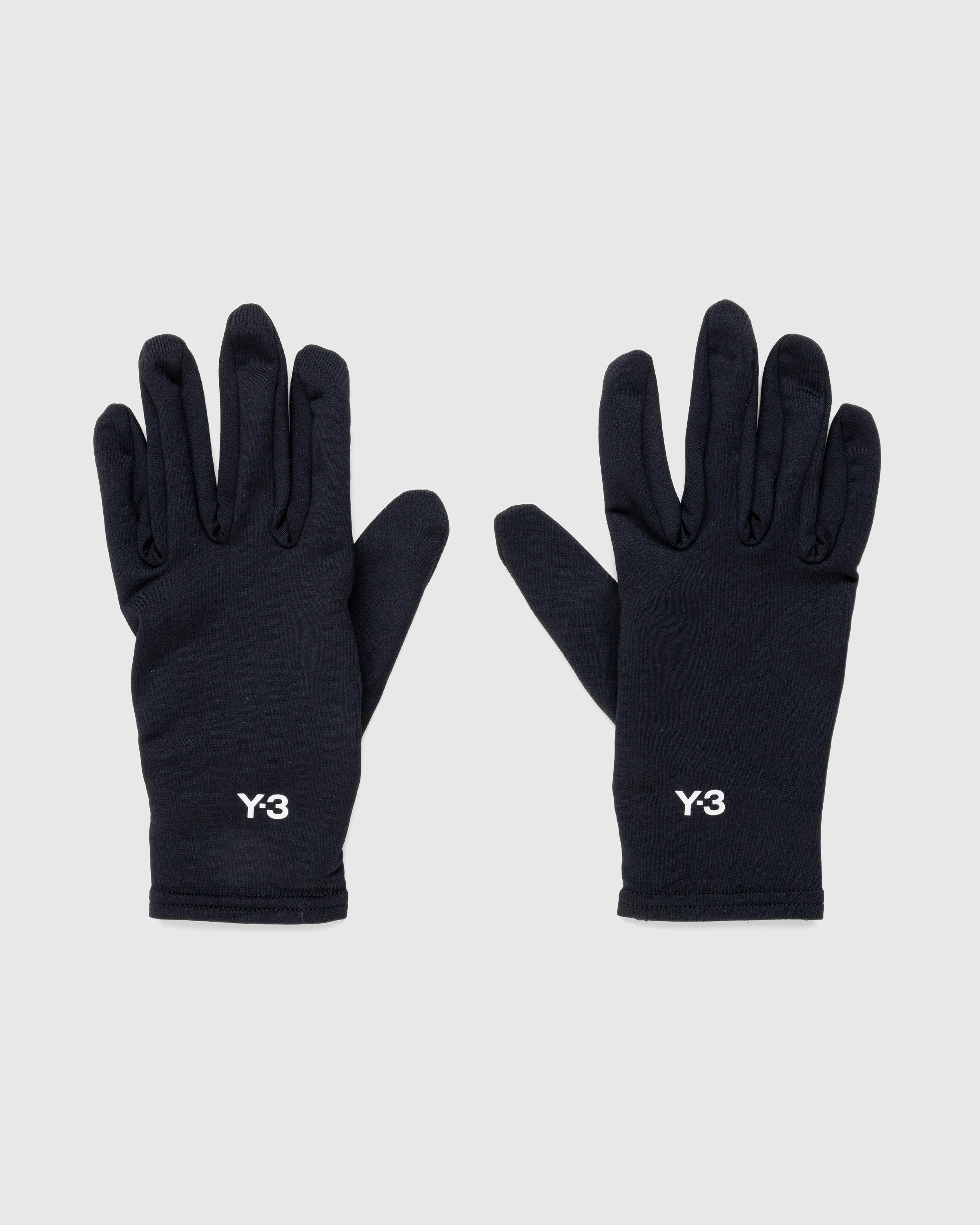 Y-3 – Run Gloves Black - 5-Finger - Image 1