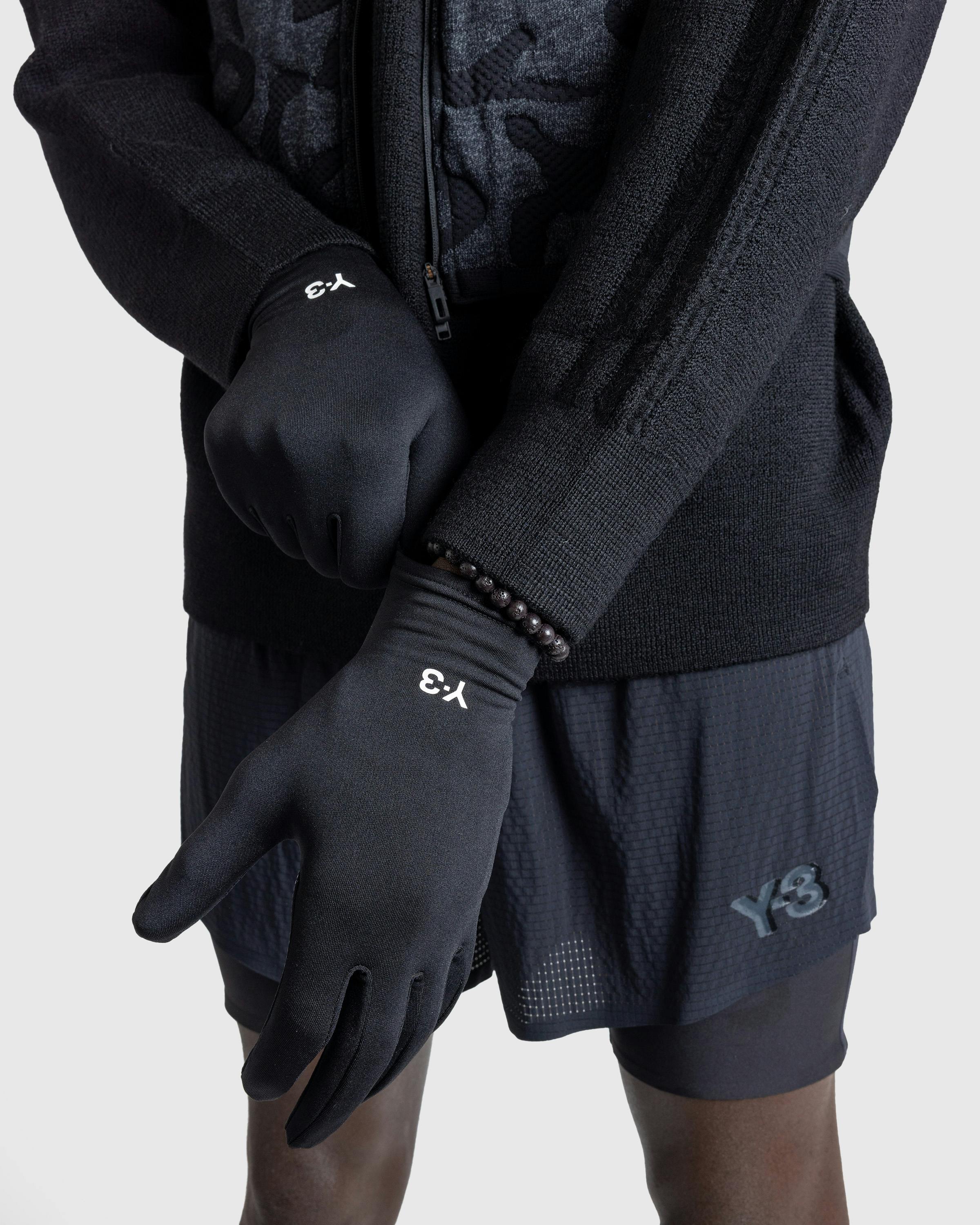 Y-3 – Run Gloves Black - 5-Finger - Image 4