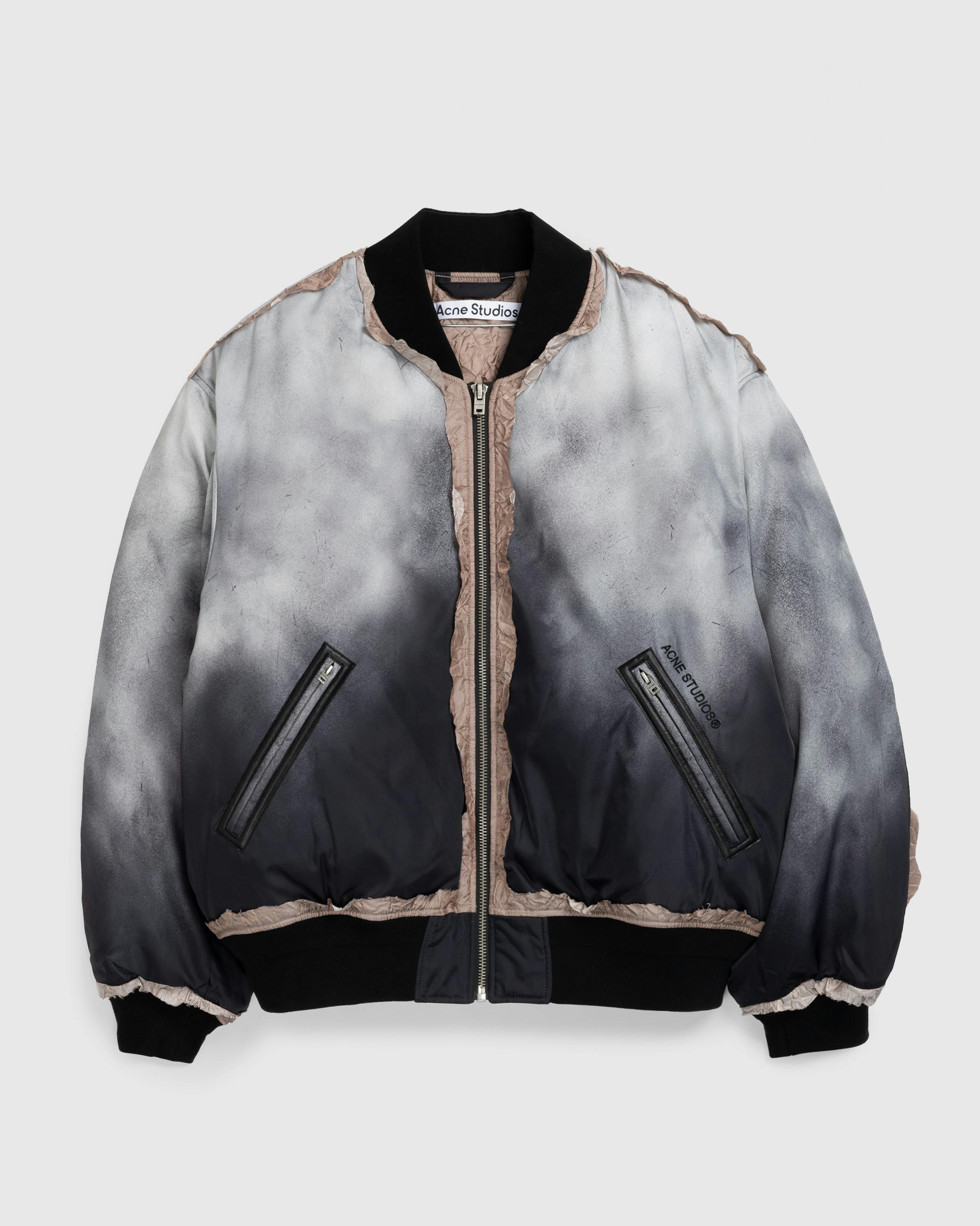 Acne Studios – Bomber Jacket Faded Black - Bomber Jackets - Black - Image 1