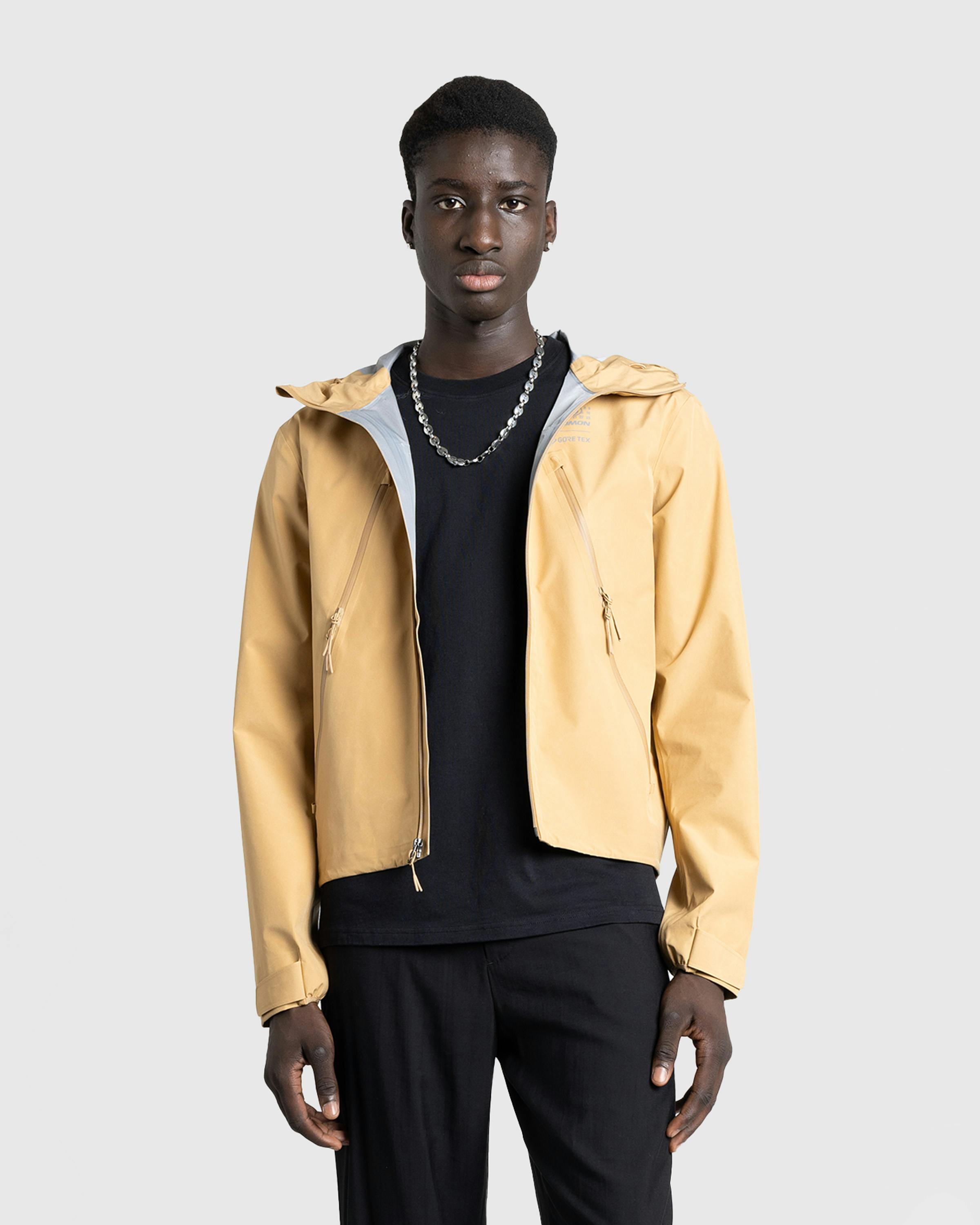 MM6 Maison Margiela x Salomon – Windbreaker Iced Coffee - Track Jackets - Beige - Image 2