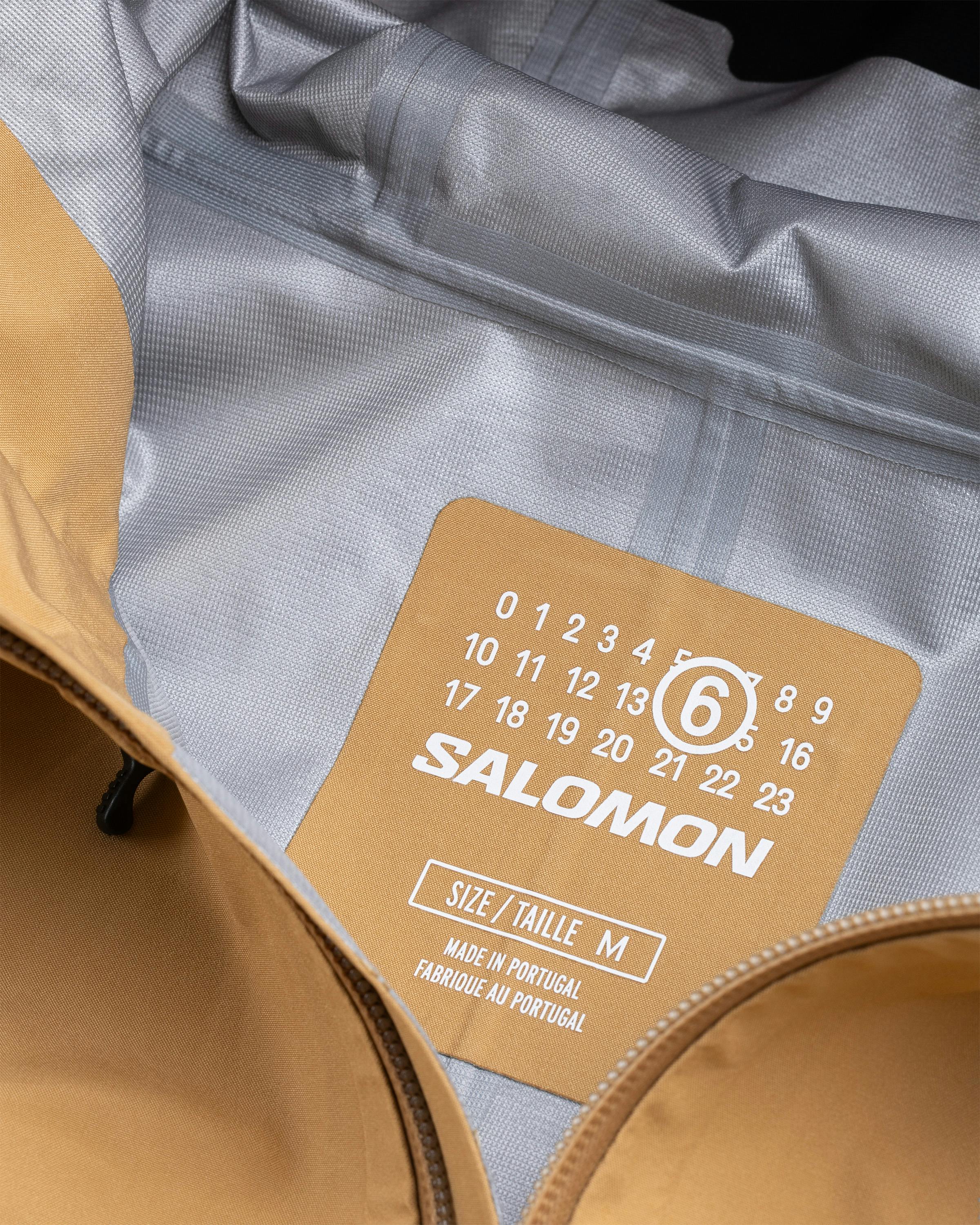 MM6 Maison Margiela x Salomon – Windbreaker Iced Coffee - Track Jackets - Beige - Image 5