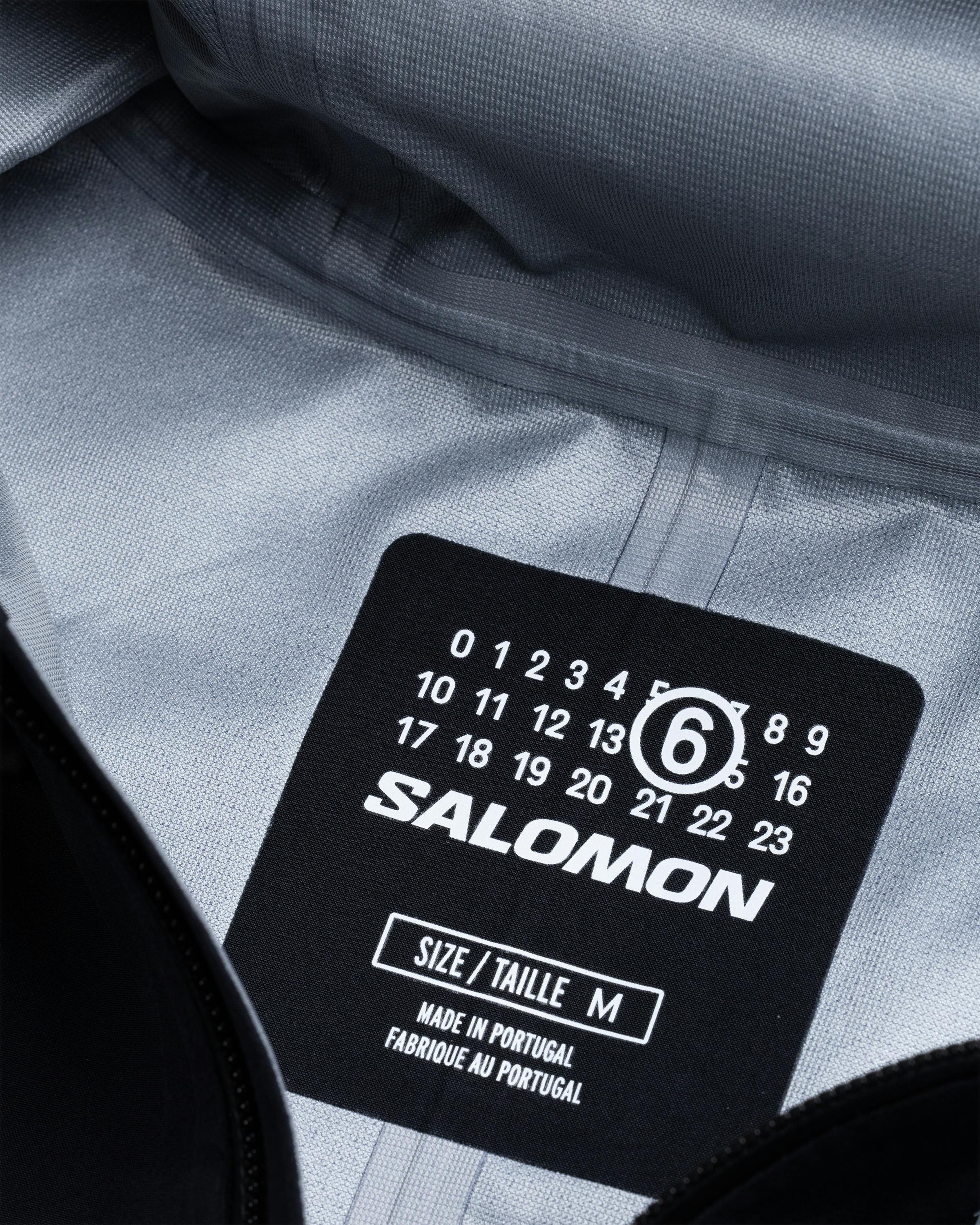 MM6 Maison Margiela x Salomon – Windbreaker Deep Black - Track Jackets - Black - Image 7