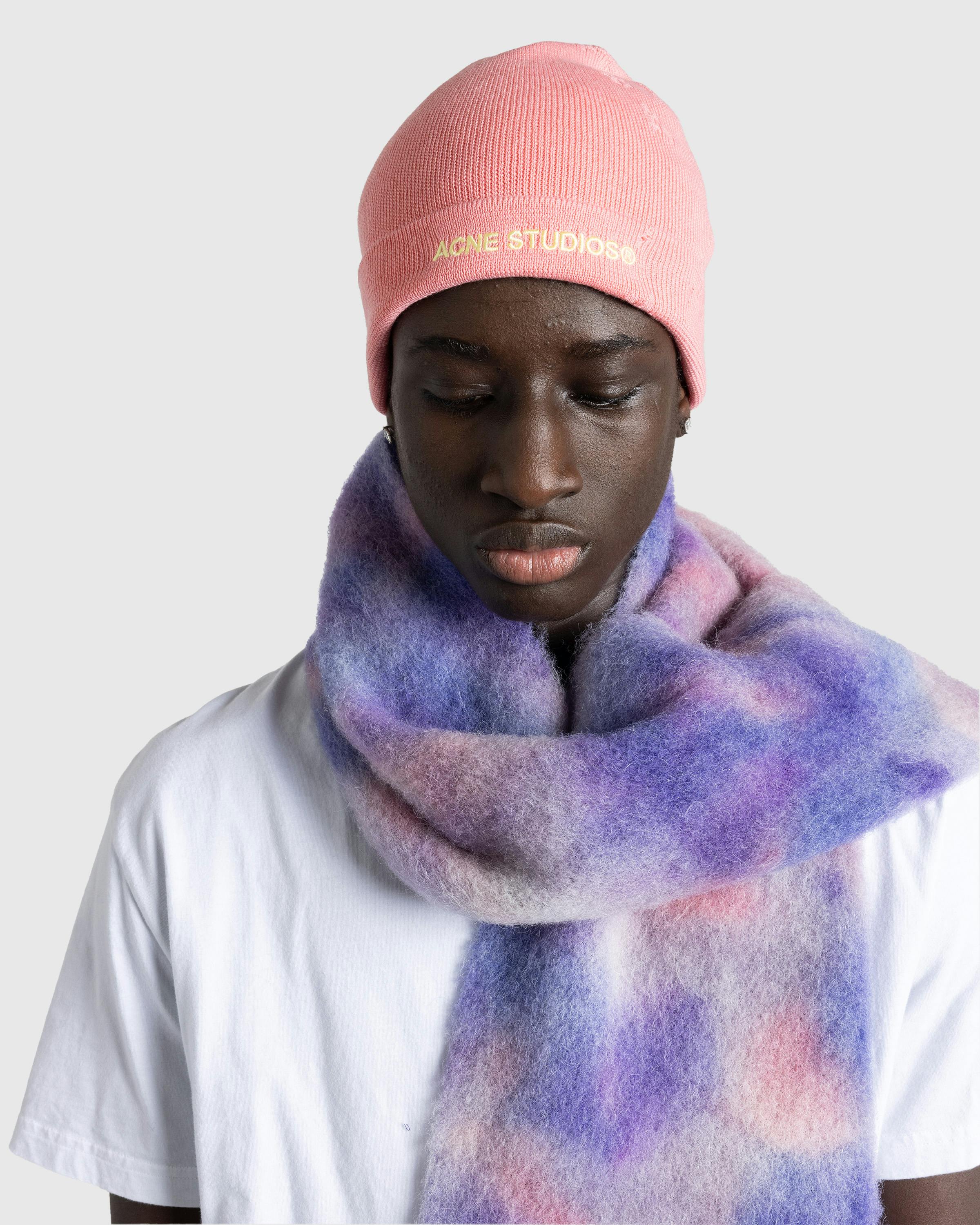 Acne Studios – Logo Beanie Pink - Beanies - Pink - Image 2