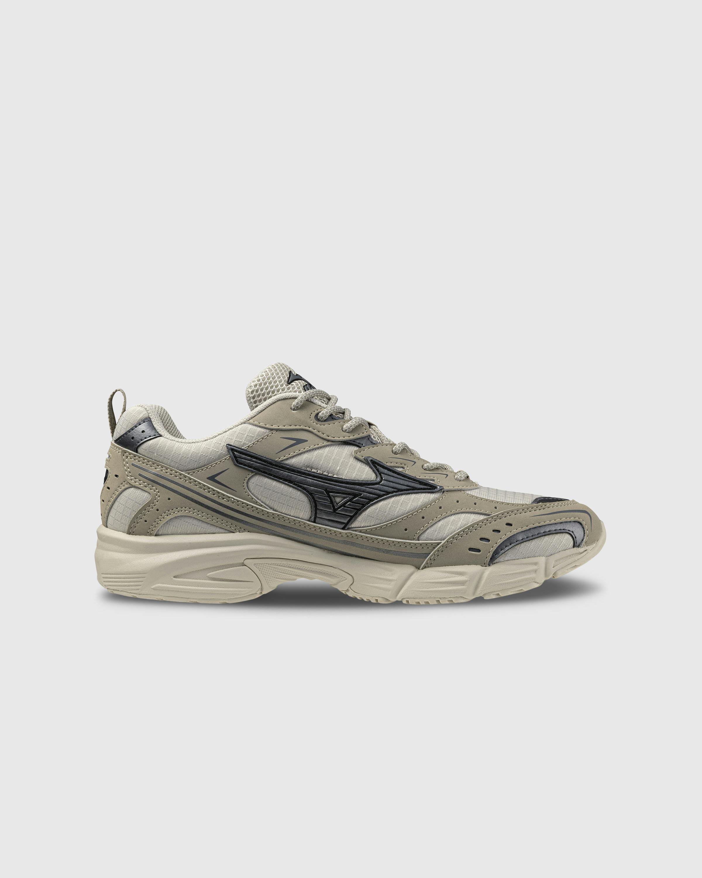 Mizuno – MXR Silver Cloud/Metallic Grey/Khaki - Low Top Sneakers - Silver - Image 1