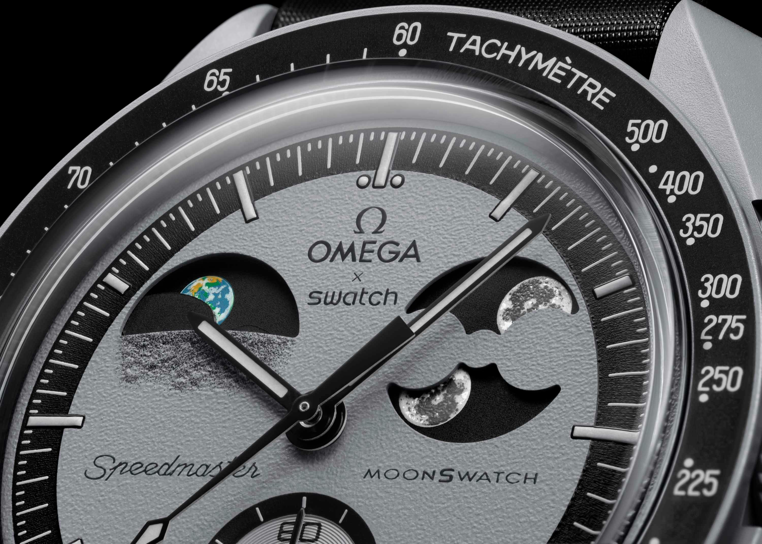 swatch omega moonswatch mission to earthphase