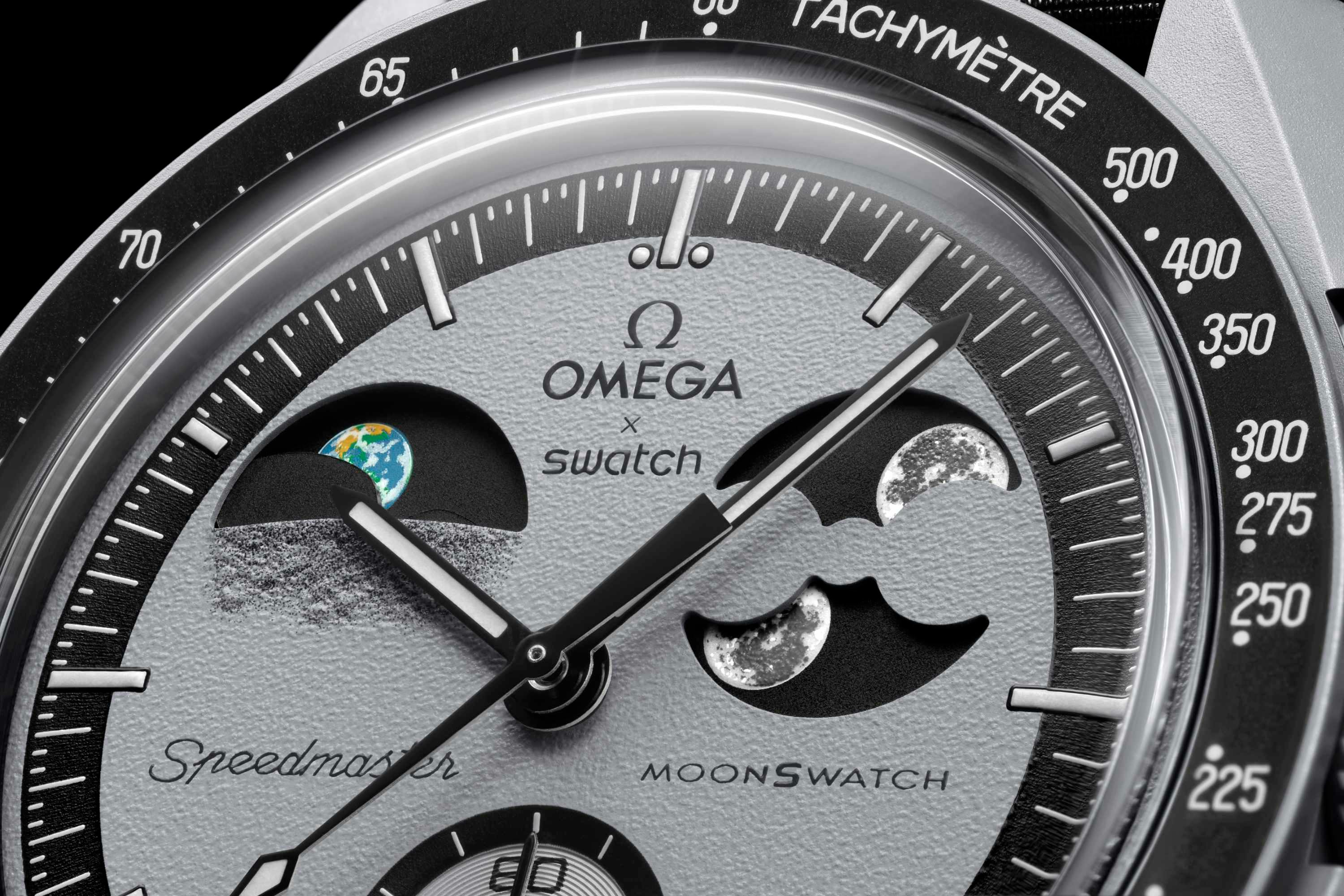 swatch omega moonswatch mission to earthphase