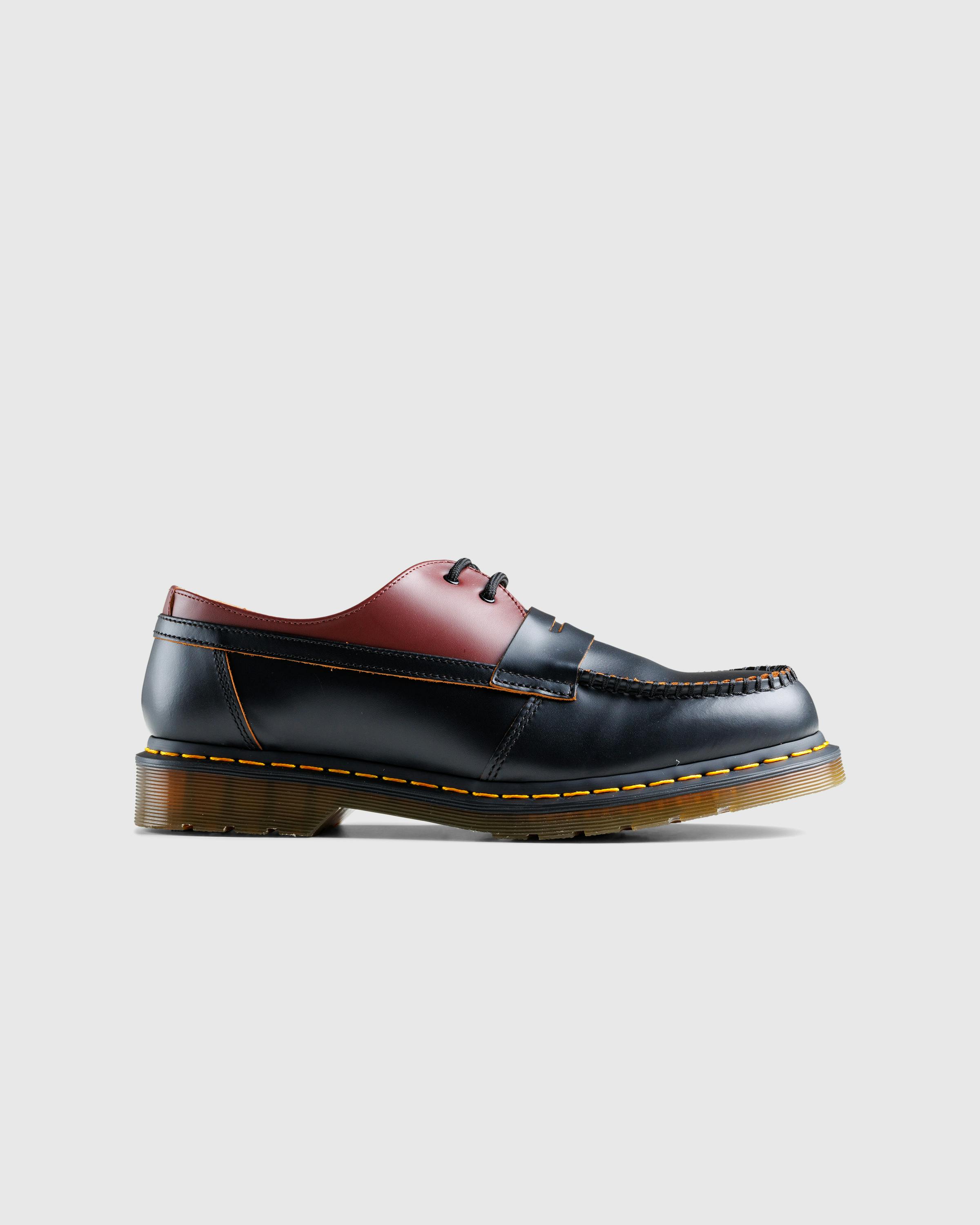 MM6 Maison Margiela x Dr. Martens – Moccasin Oxblood Red/Black - Boat Shoes & Moccasins - Red - Image 1