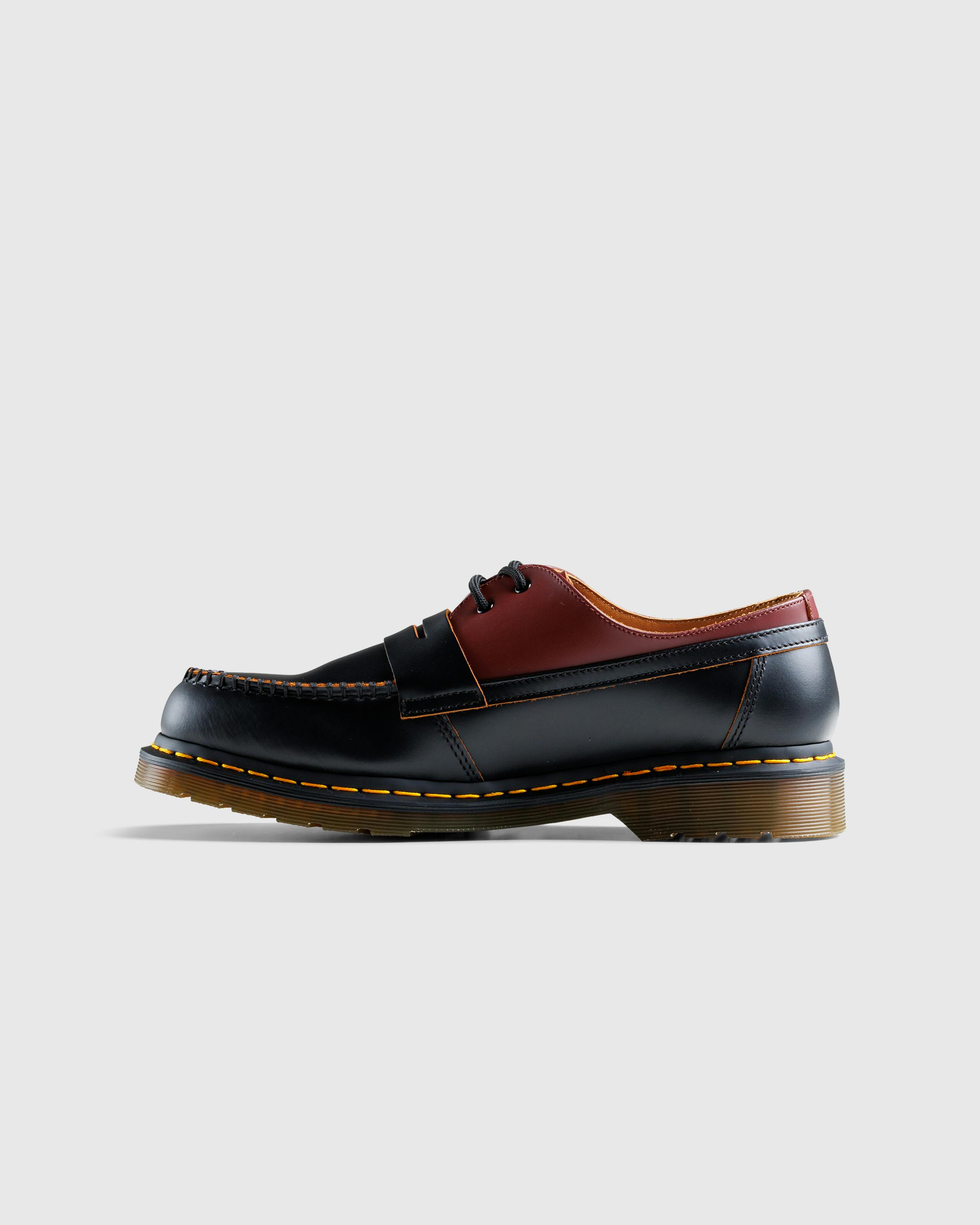 MM6 Maison Margiela x Dr. Martens – Moccasin Oxblood Red/Black - Boat Shoes & Moccasins - Red - Image 2