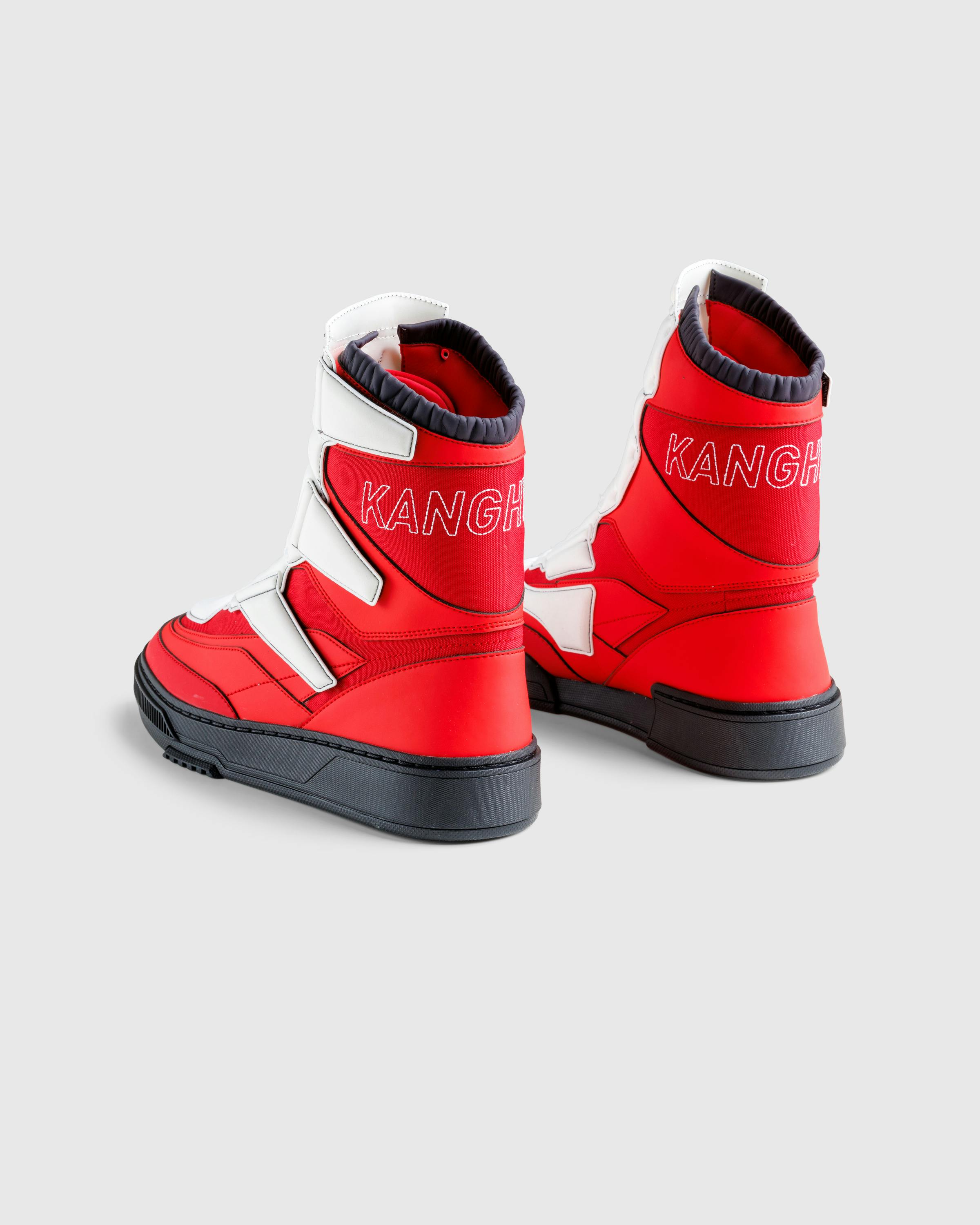 Kanghyuk x Reebok LTD – Moto High Red - Laced Up Boots - Red - Image 5