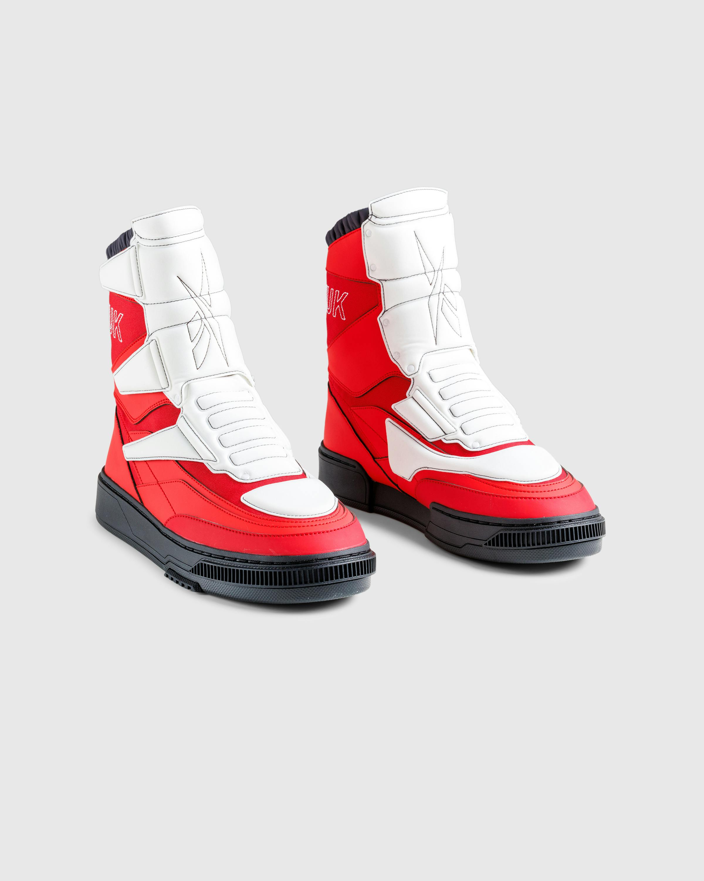 Kanghyuk x Reebok LTD – Moto High Red - Laced Up Boots - Red - Image 4