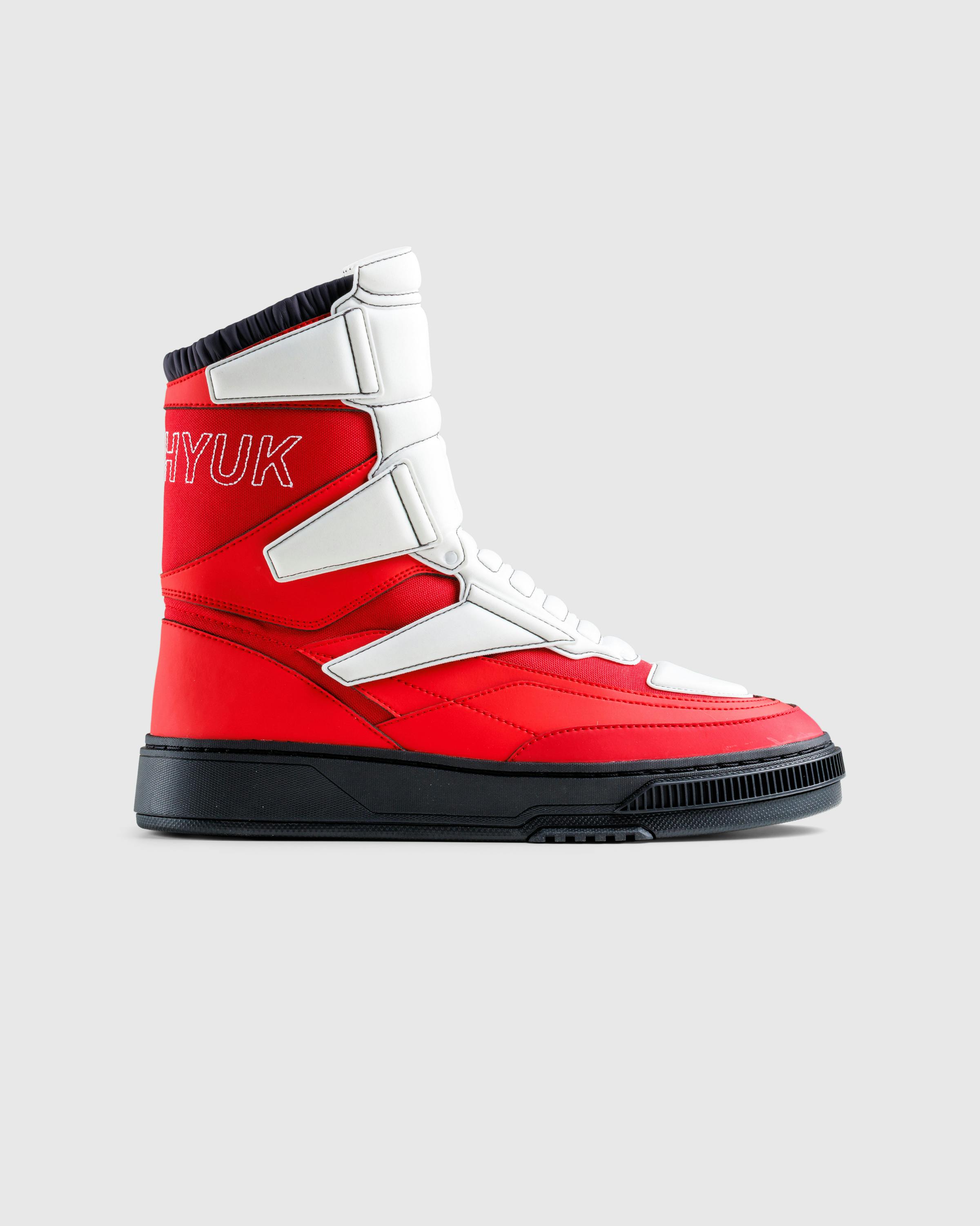 Kanghyuk x Reebok LTD – Moto High Red - Laced Up Boots - Red - Image 1