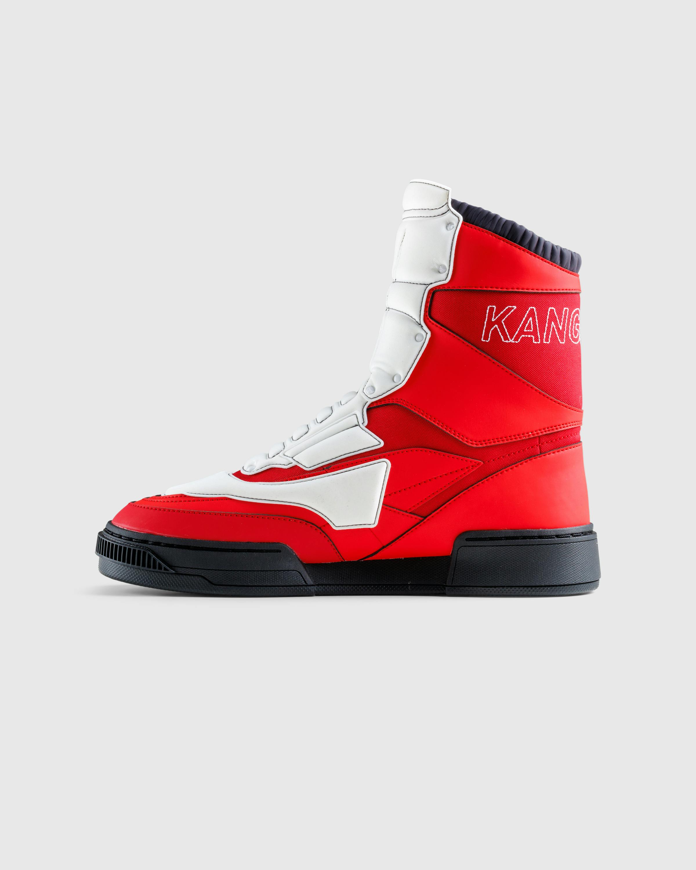 Kanghyuk x Reebok LTD – Moto High Red - Laced Up Boots - Red - Image 2