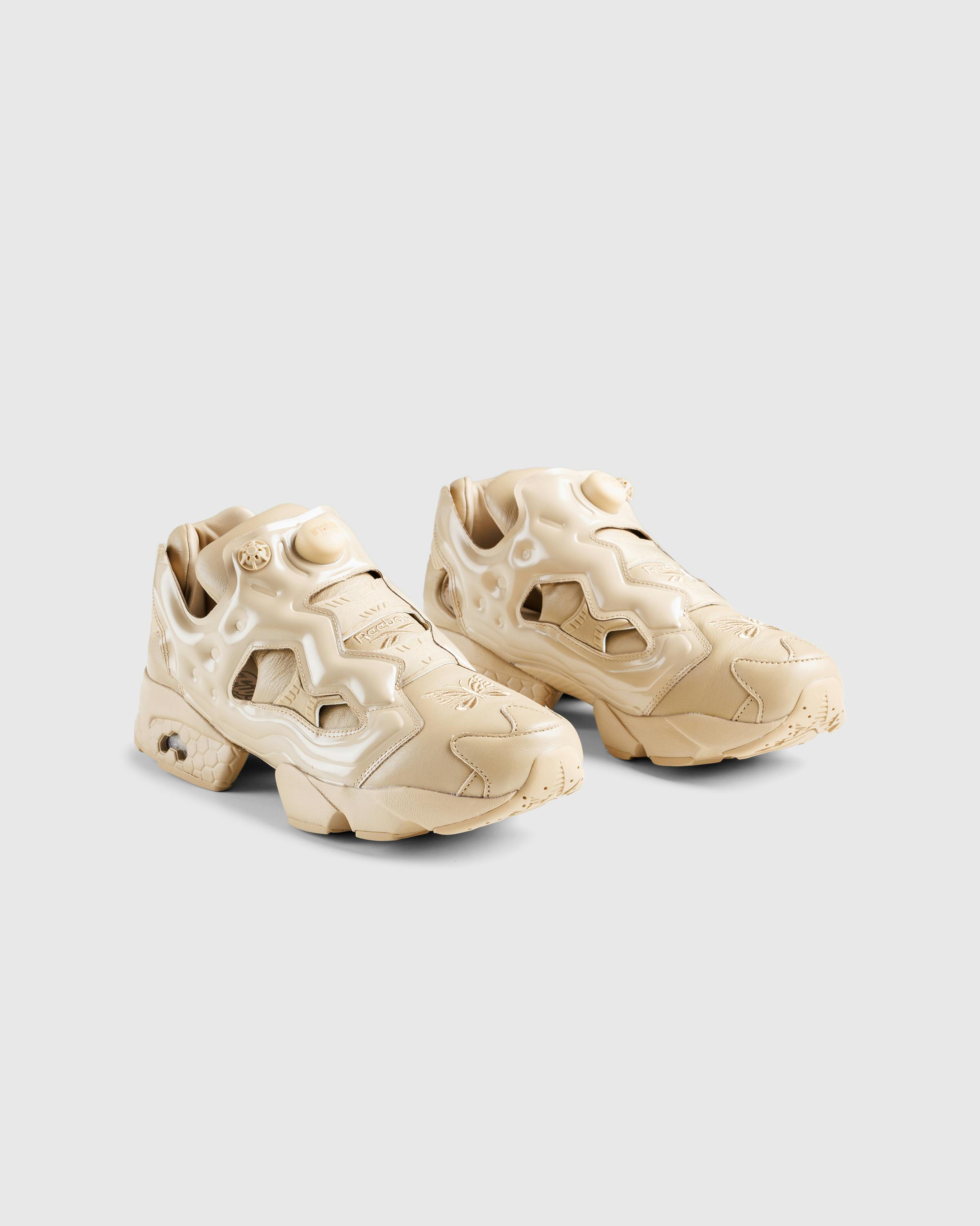 Needles x Reebok LTD – Instapump Fury 94 Canvas - Low Top Sneakers - Beige - Image 4