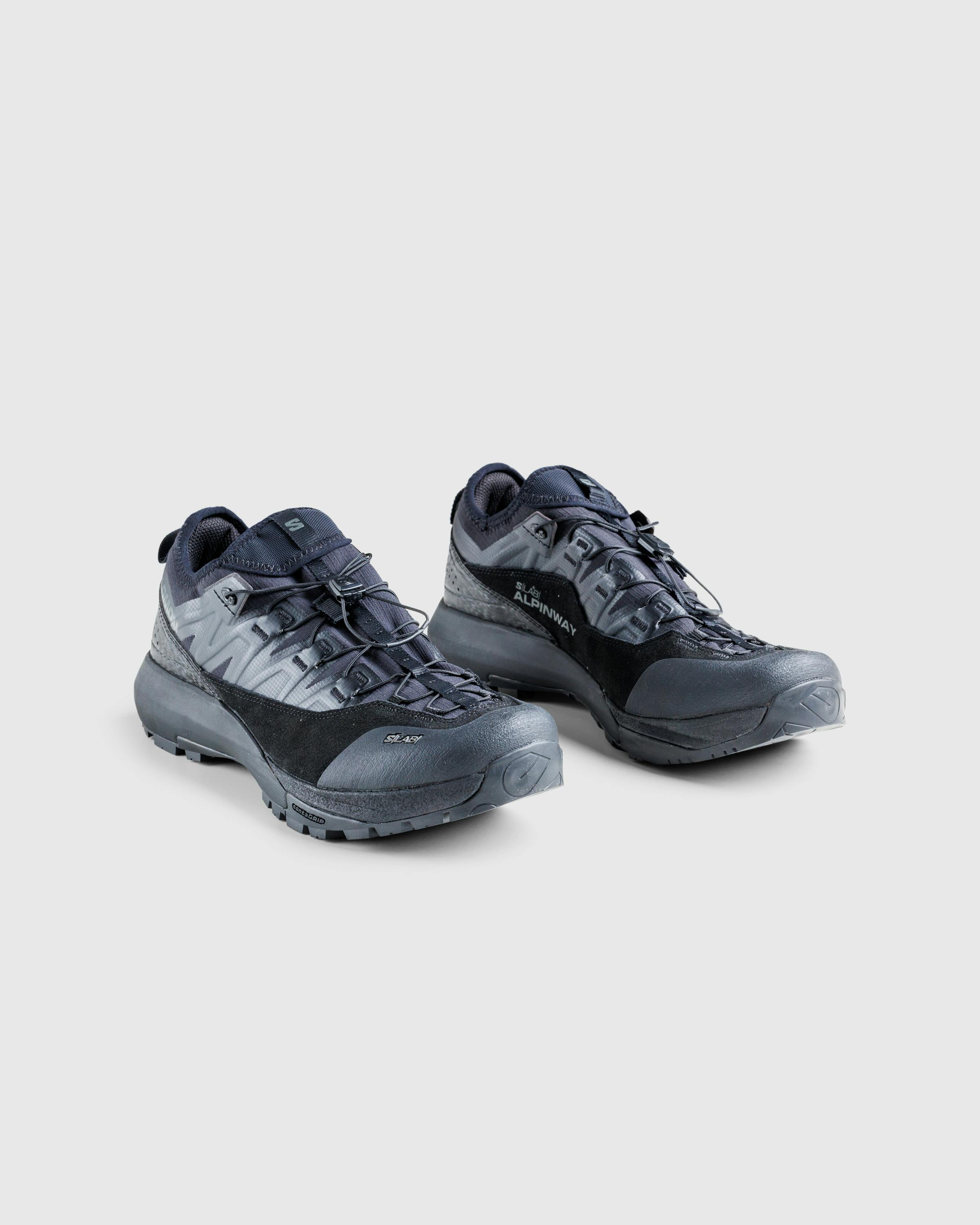 Salomon – Alpinway Advanced Black/Black/Asphalt - Low Top Sneakers - Black - Image 4