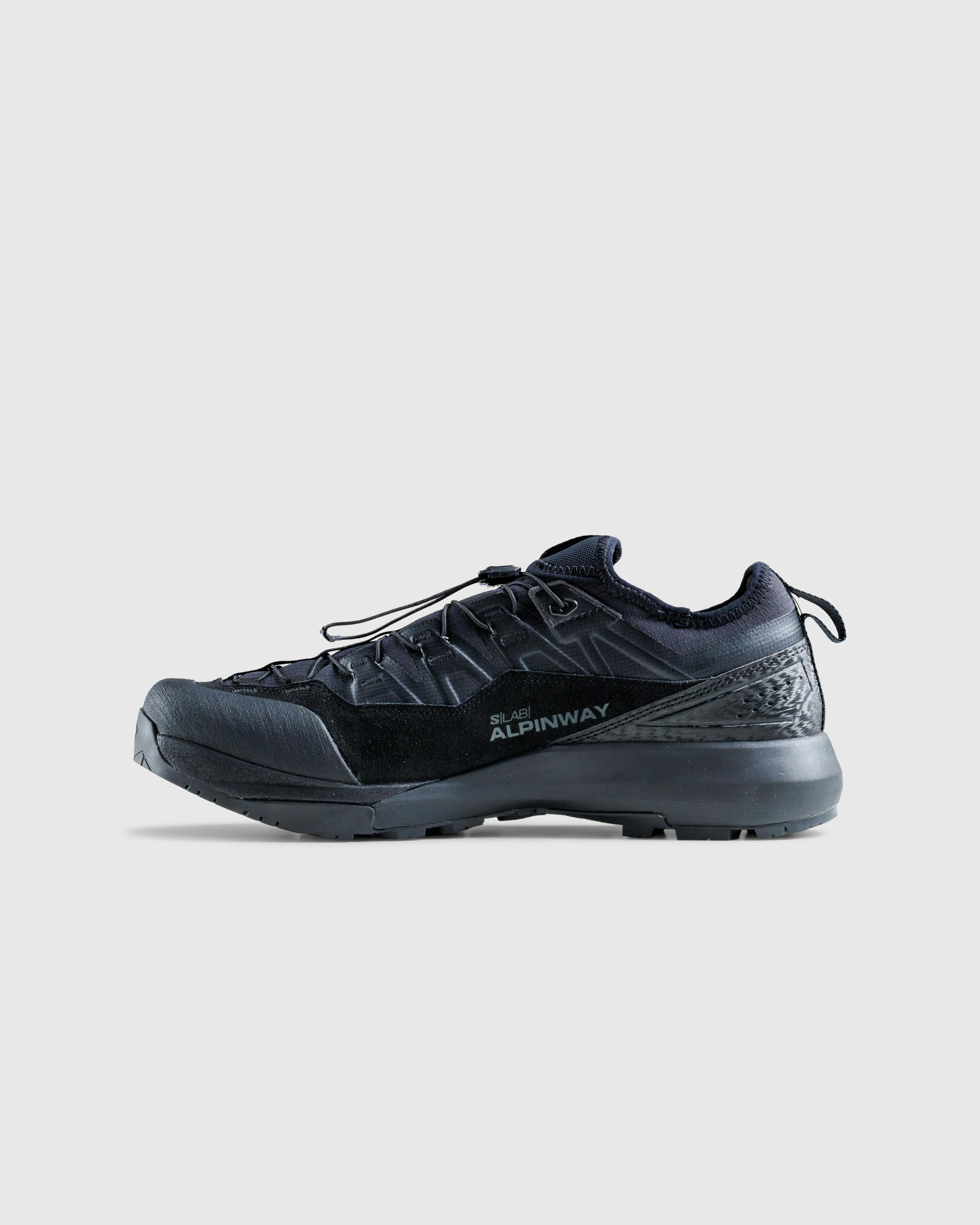 Salomon – Alpinway Advanced Black/Black/Asphalt - Low Top Sneakers - Black - Image 2