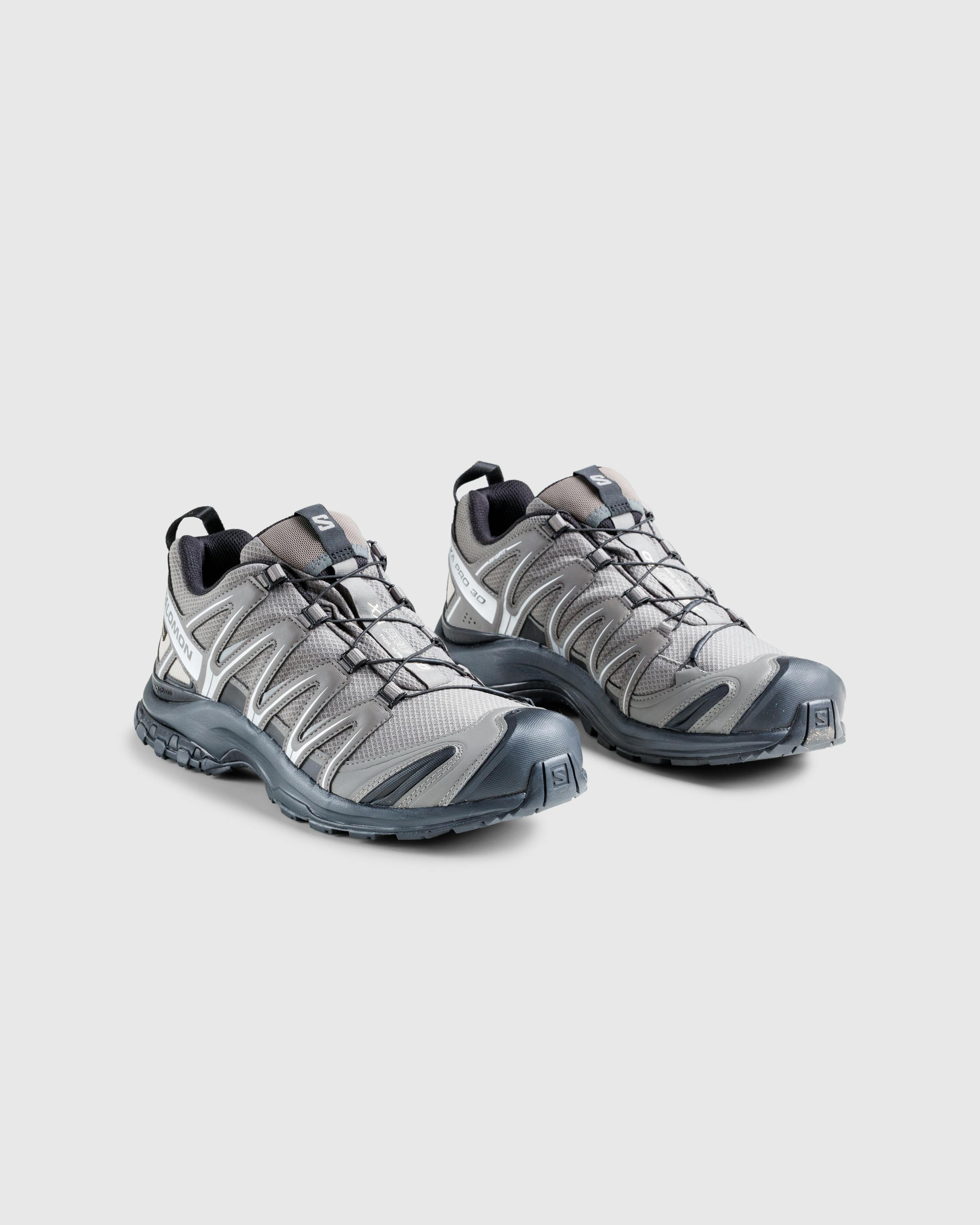 Salomon – XA Pro 3D GORE-TEX Pewter/Black/Silver Cloud - Low Top Sneakers - Black - Image 4