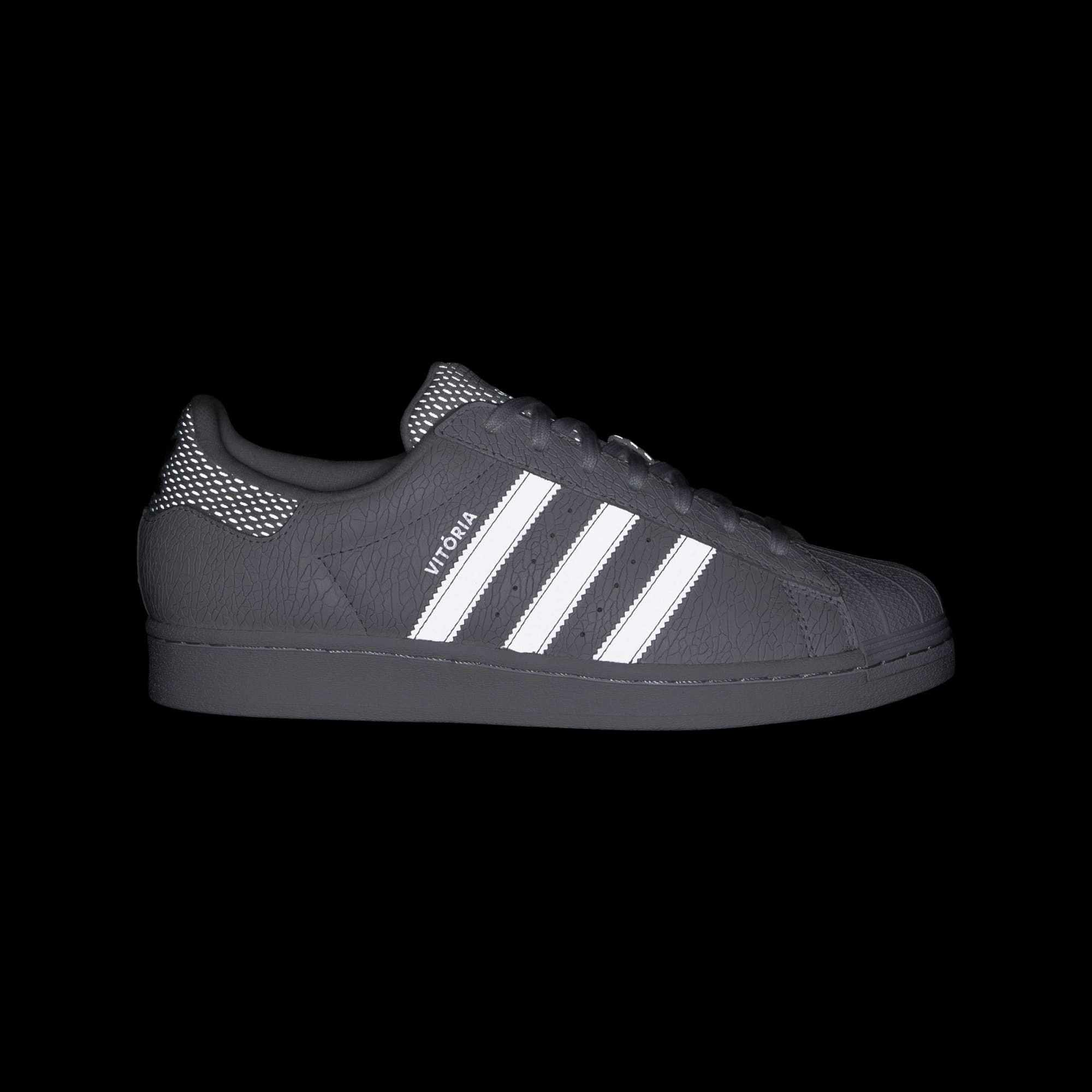 adidas superstar glow in the dark skate shoe