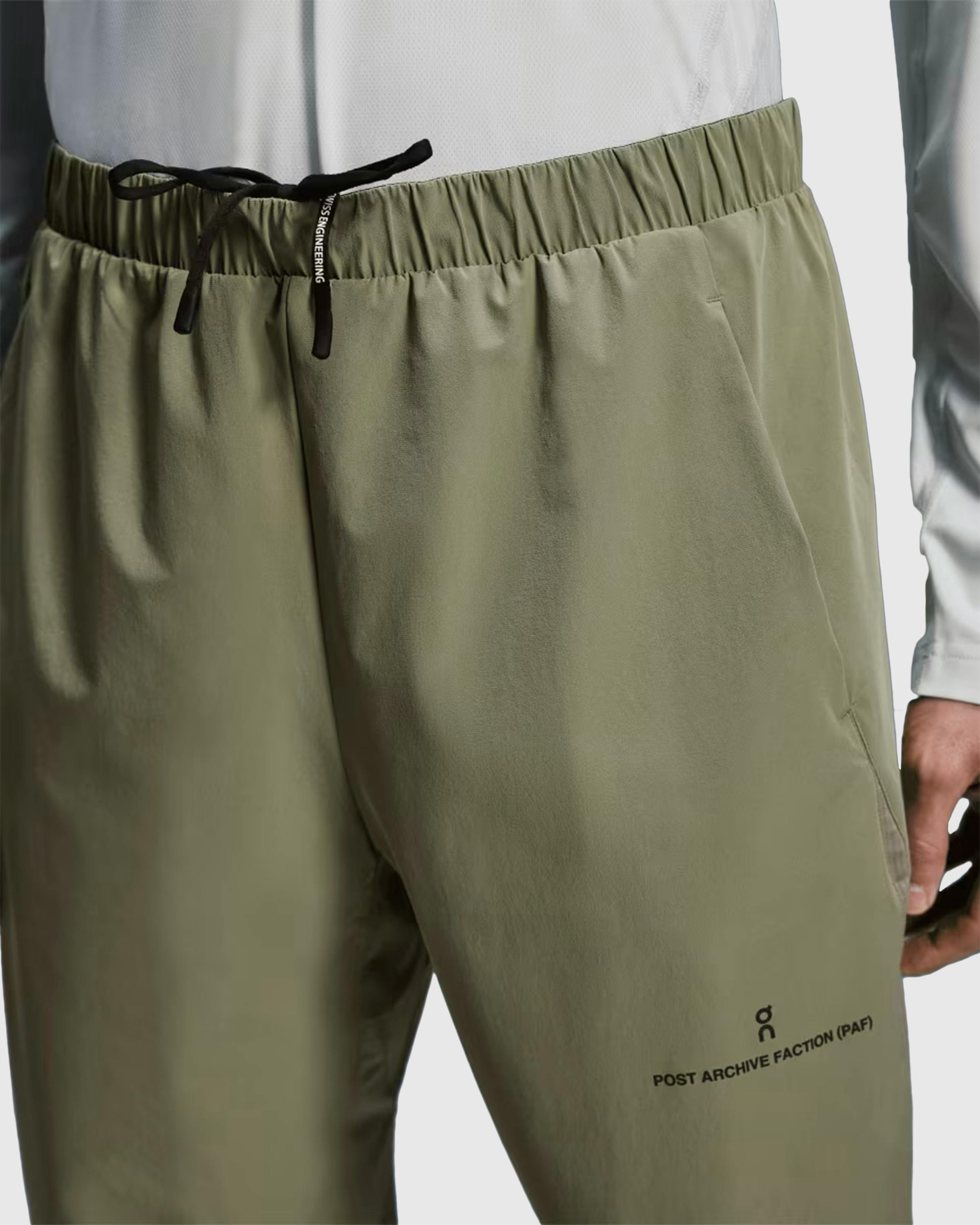 On x Post Archive Faction (PAF) – Running Pants PAF Aloe - Active Pants - Green - Image 2