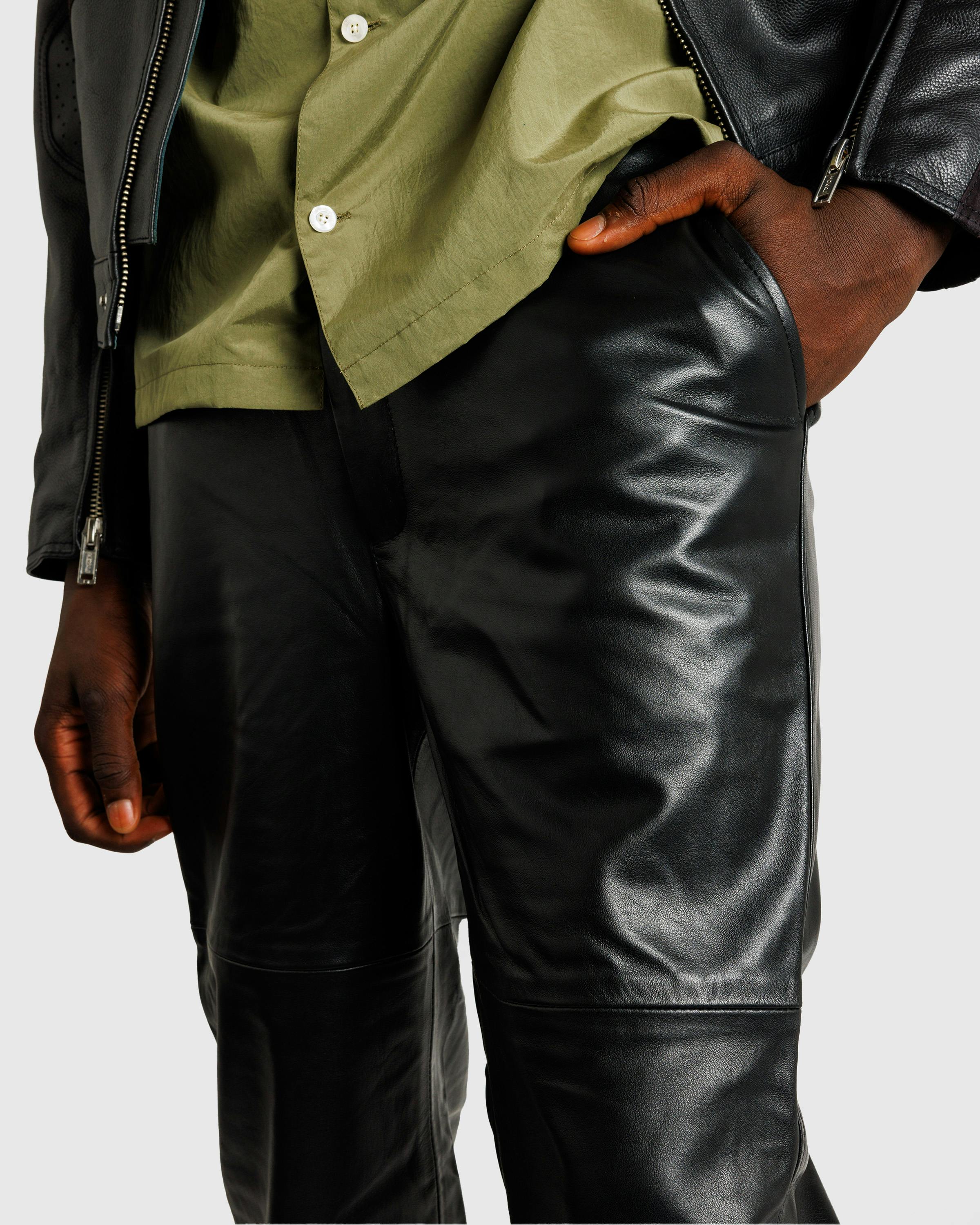 Deadwood – Flynn Pants Black - Leather Pants - Black - Image 7