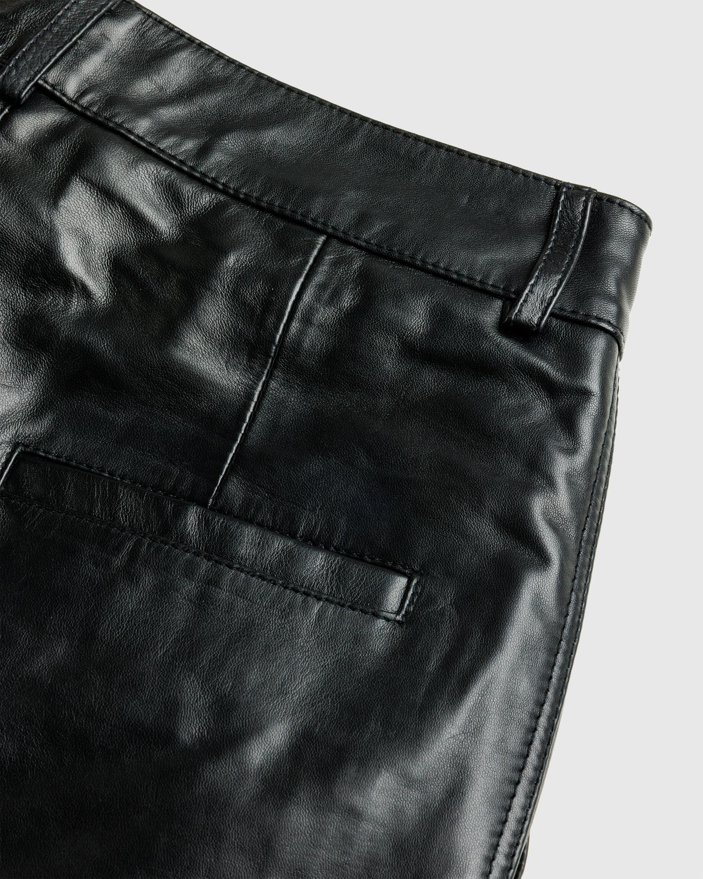 Deadwood – Flynn Pants Black - Leather Pants - Black - Image 4