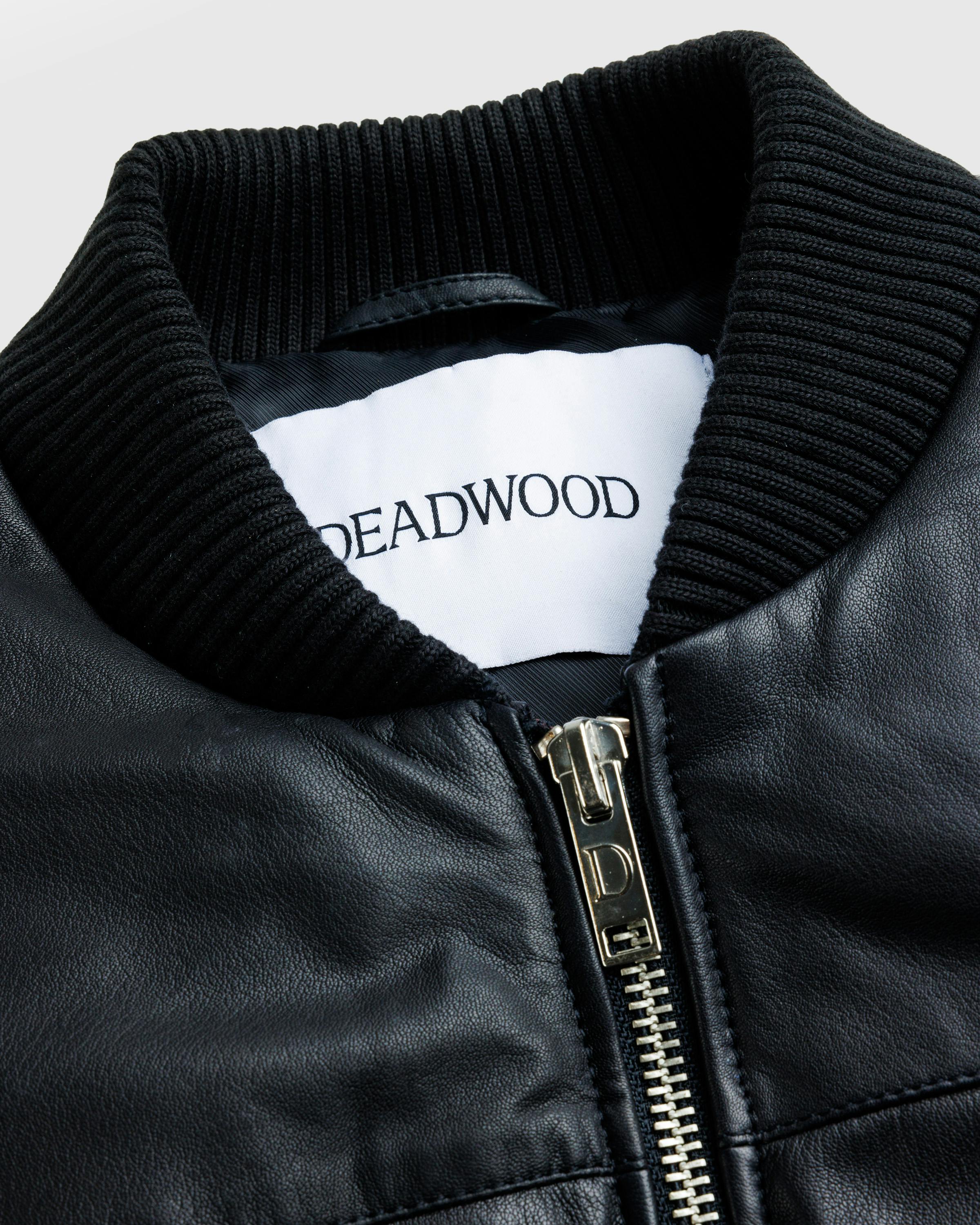 Deadwood – Bofinger Jacket Black - Leather Jackets - Black - Image 5