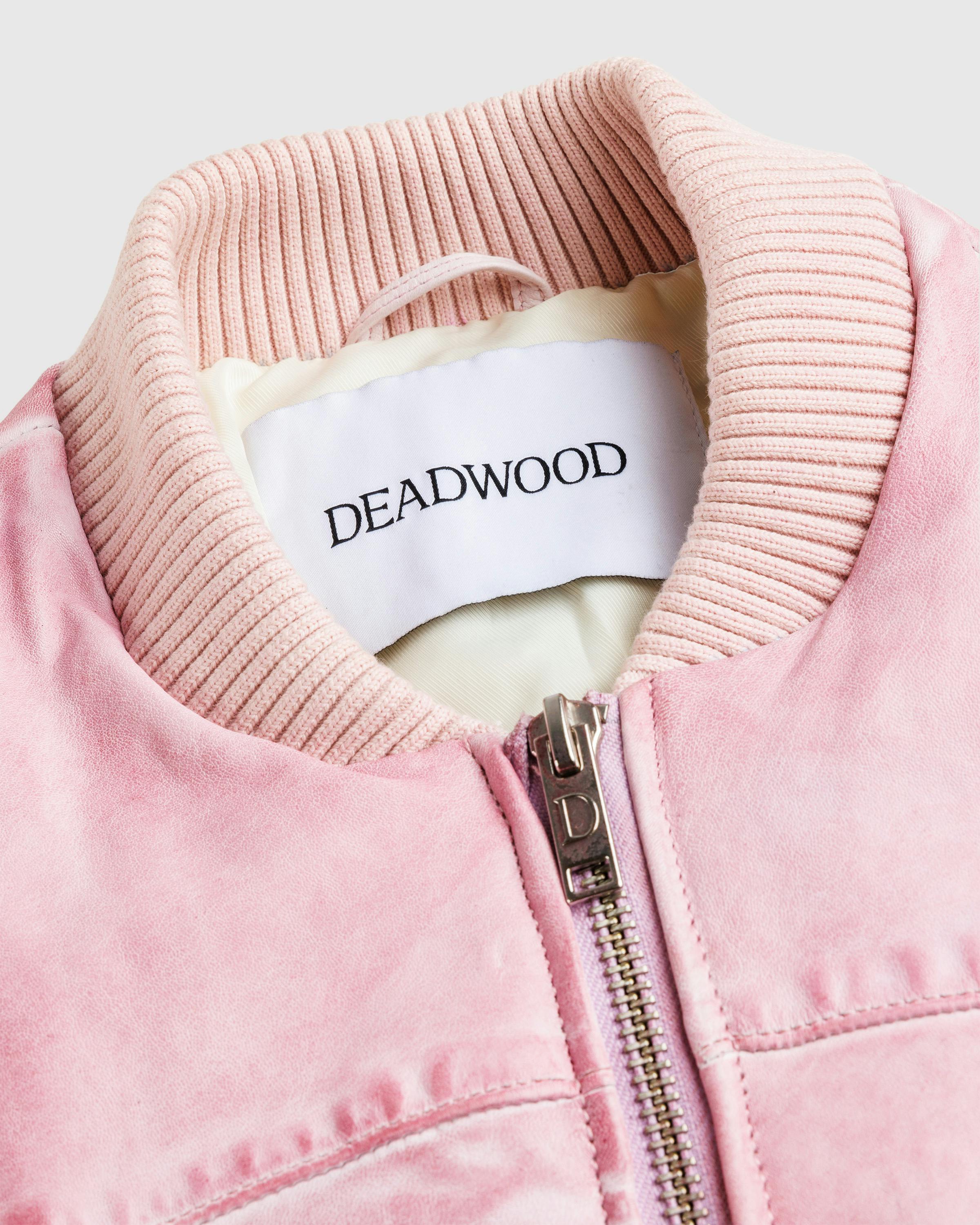 Deadwood – Bofinger Jacket Pink - Leather Jackets - Pink - Image 5